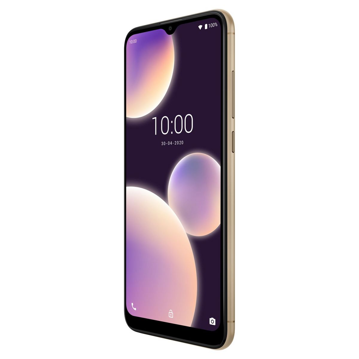 WIKO Smartphone View4 Lite 32 Go 6.52 pouces Or 4G Double port NanoSim