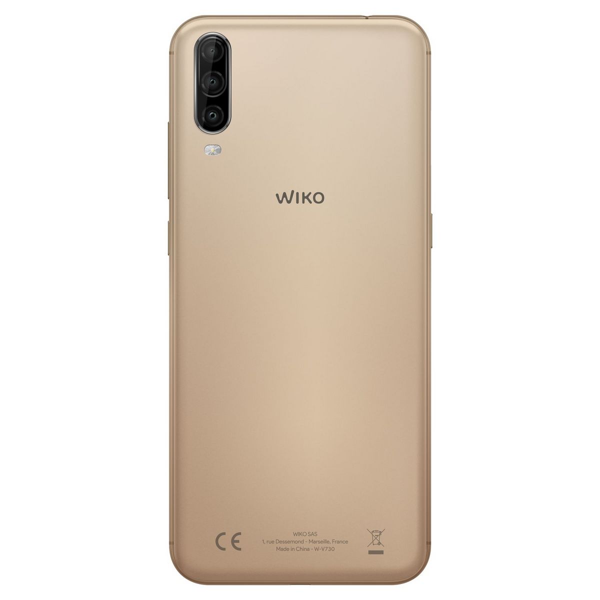 WIKO Smartphone View4 Lite 32 Go 6.52 pouces Or 4G Double port NanoSim