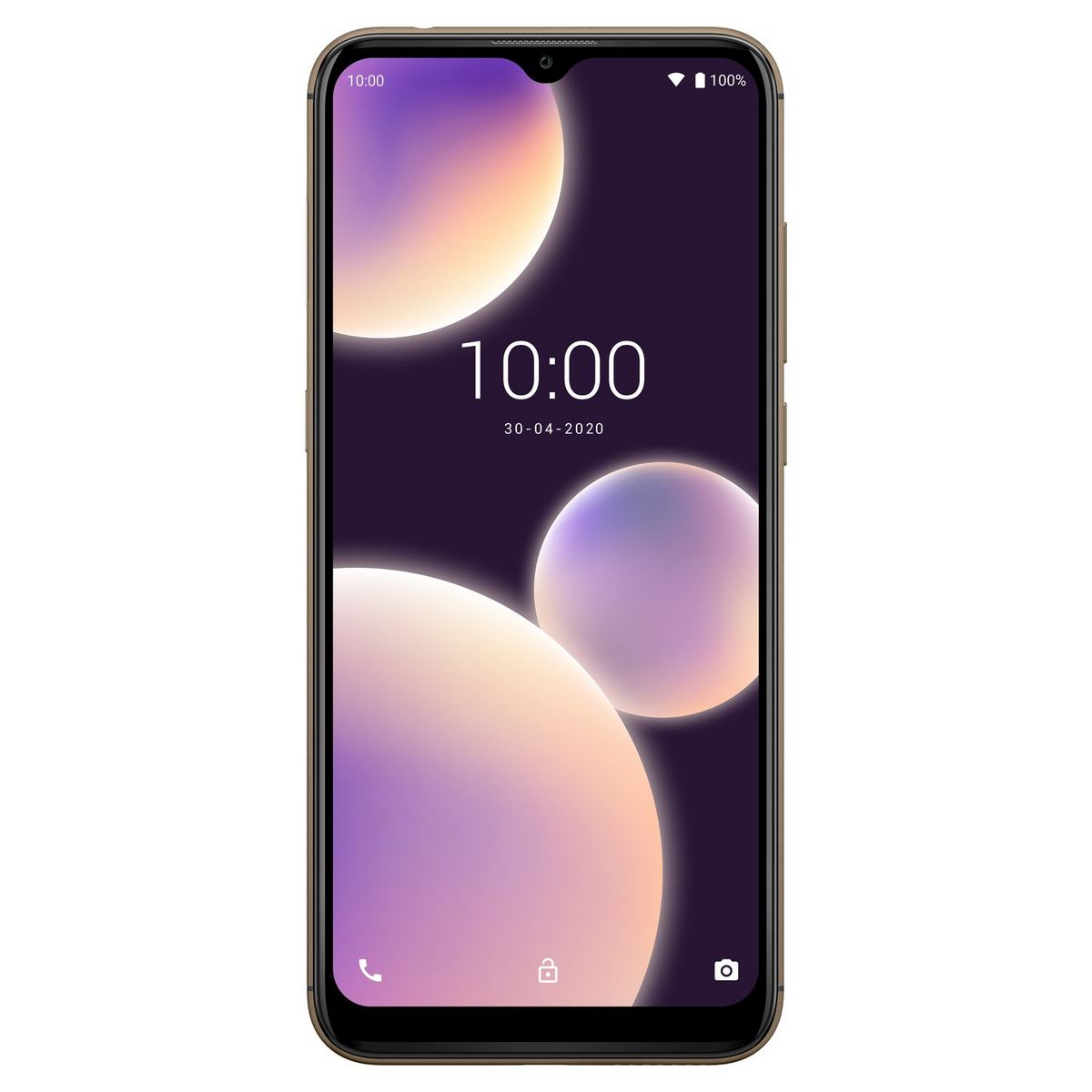 WIKO Smartphone View4 Lite 32 Go 6.52 pouces Or 4G Double port NanoSim