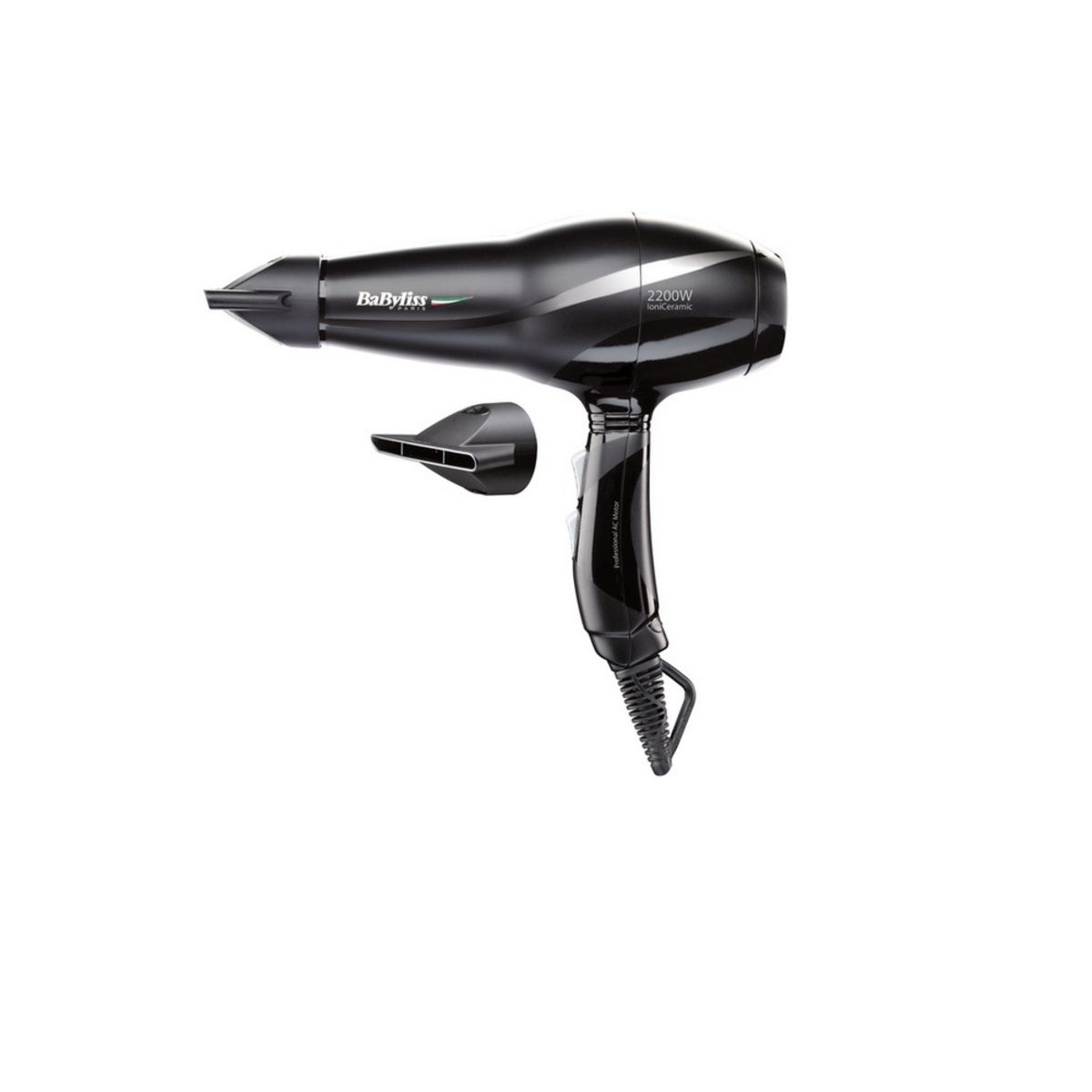 BABYLISS Sèche-cheveux fonction ionique 6614E - Noir