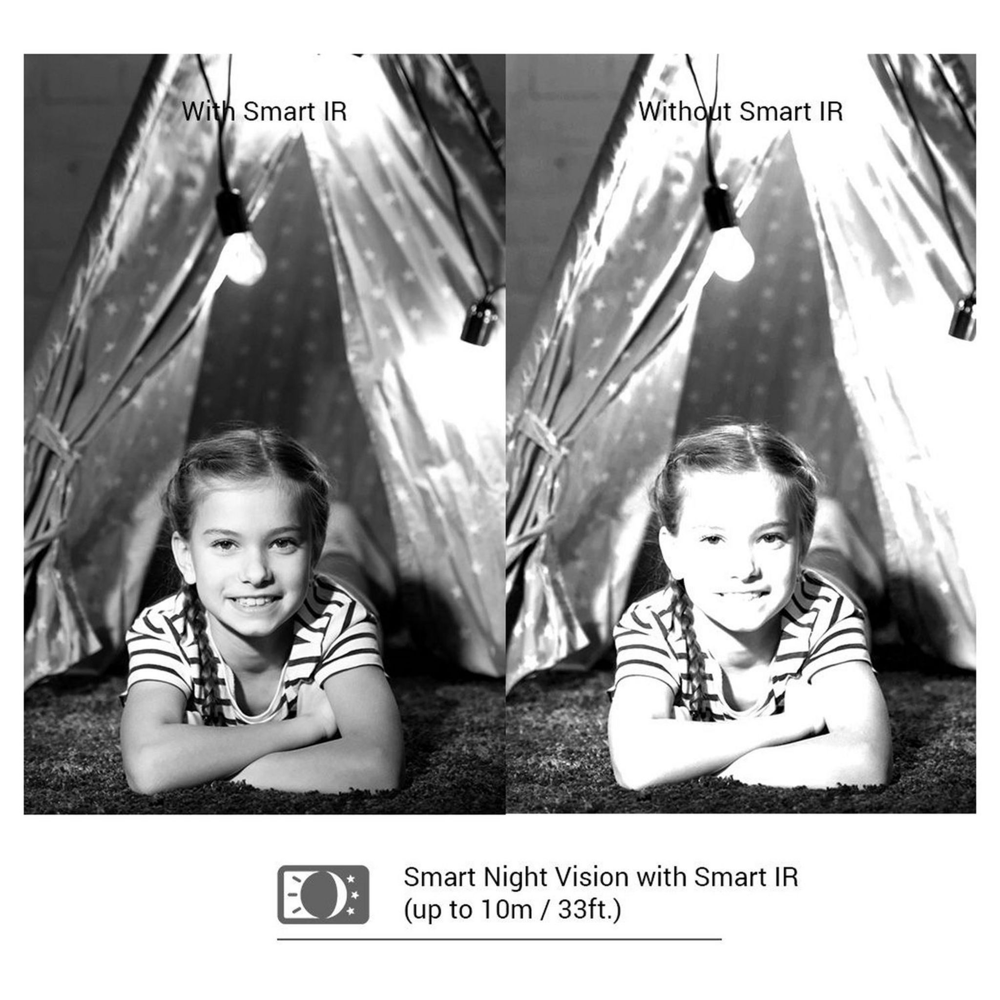 Voir la diapositive 4 : EZVIZ Caméra intérieure Wi-Fi intelligente motorisée 360° C6N