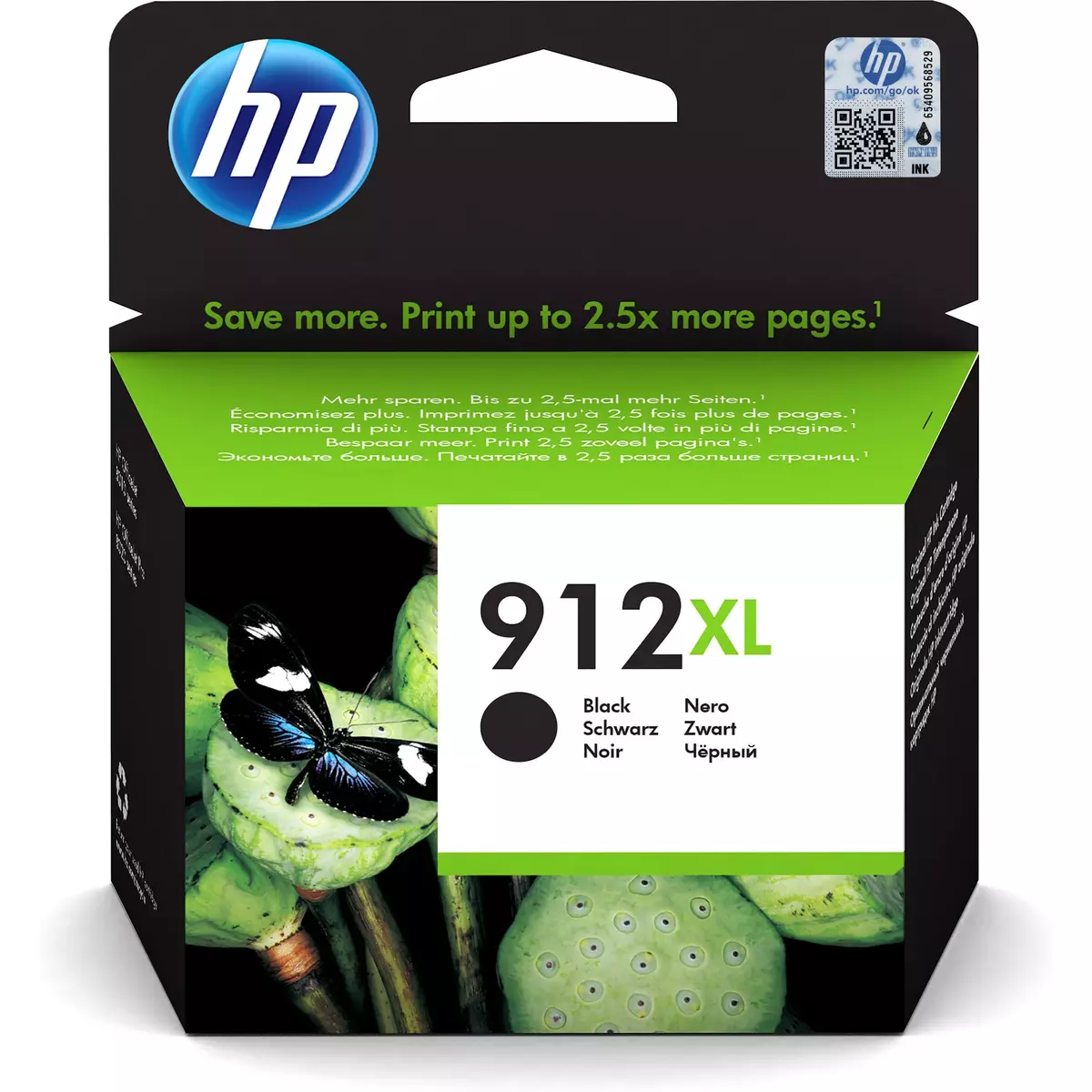 912XL Pack de 4 Cartouche d'encre Remplacement pour HP 912XL pour