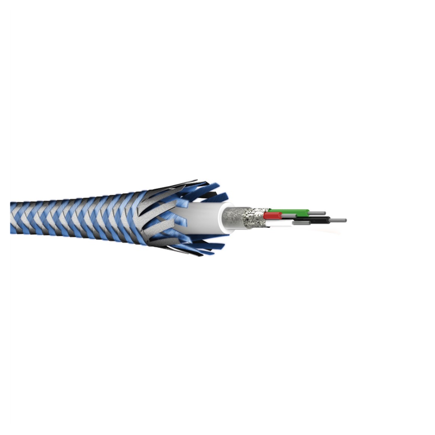 Voir la diapositive 3 : HAMA Câble USB C USB A  Reflect Bleu 1.5m