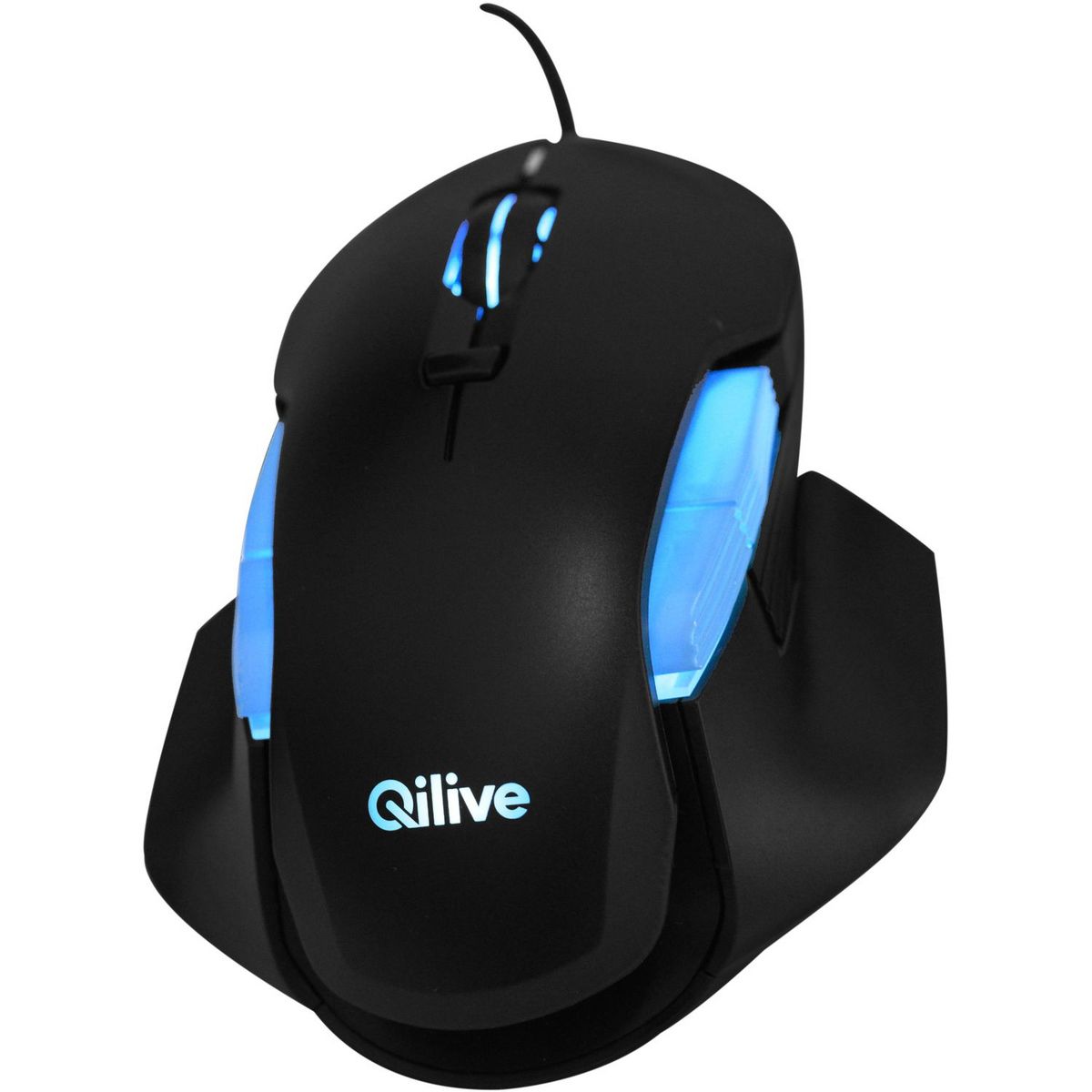 QILIVE Souris Gaming Q.3669 Noire et Bleue