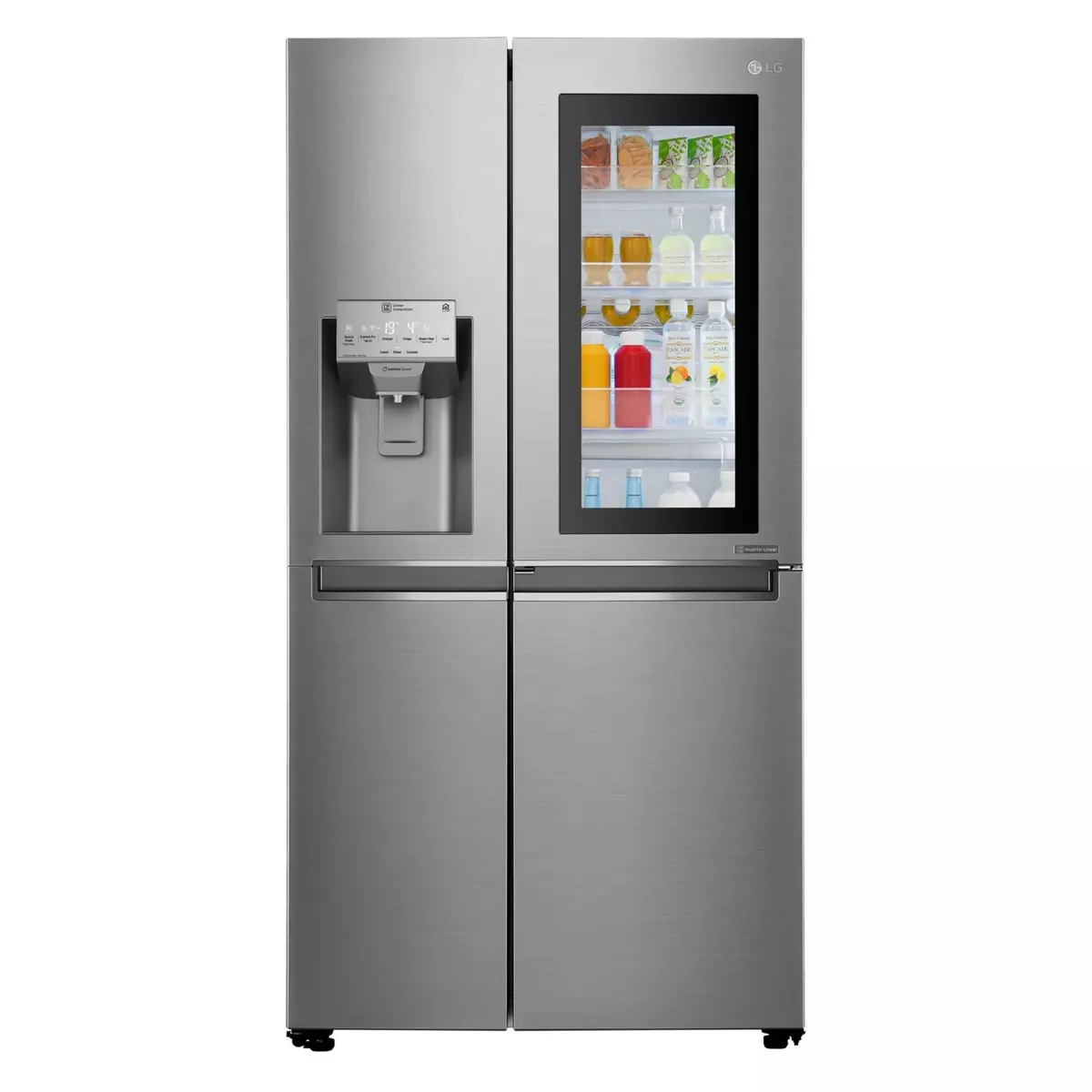 LG Réfrigérateur américain GSI960PZAZ, 625 l, Froid ventilé No frost