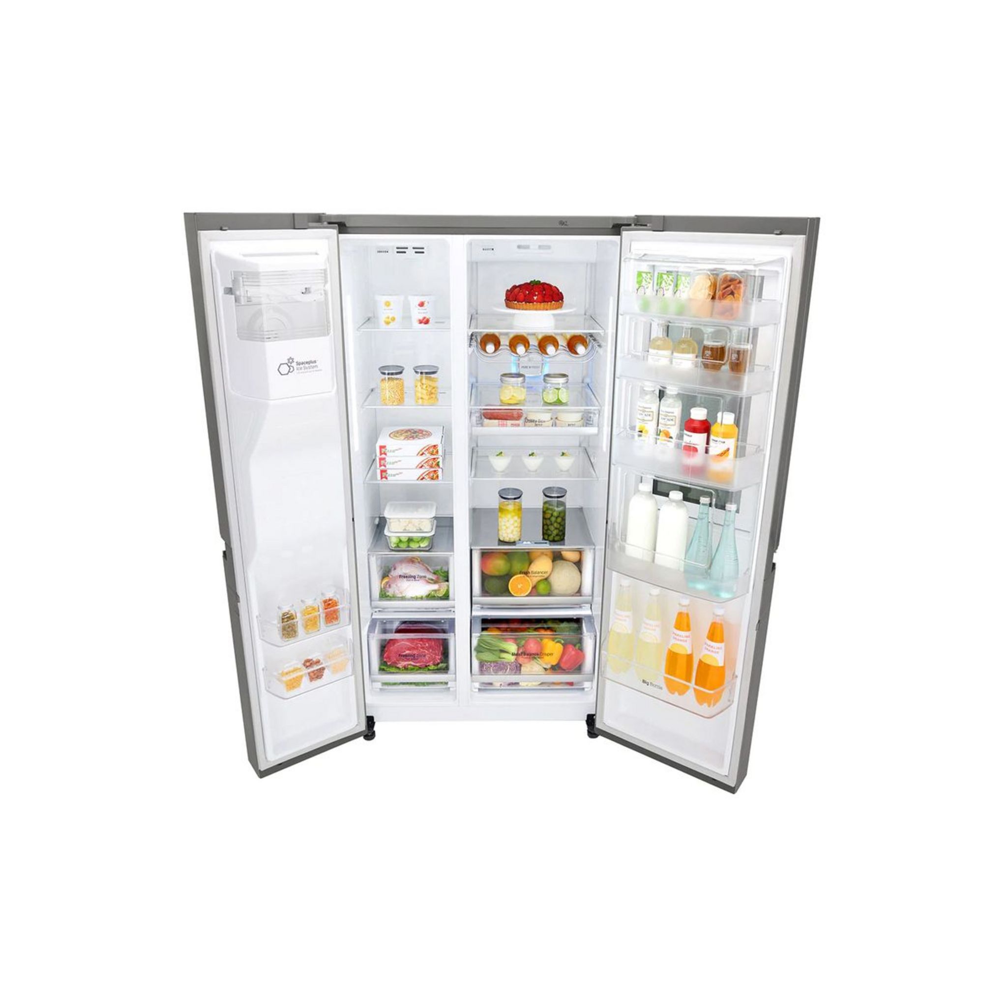 Voir la diapositive 3 : LG Réfrigérateur américain GSI960PZAZ, 625 l, Froid ventilé No frost