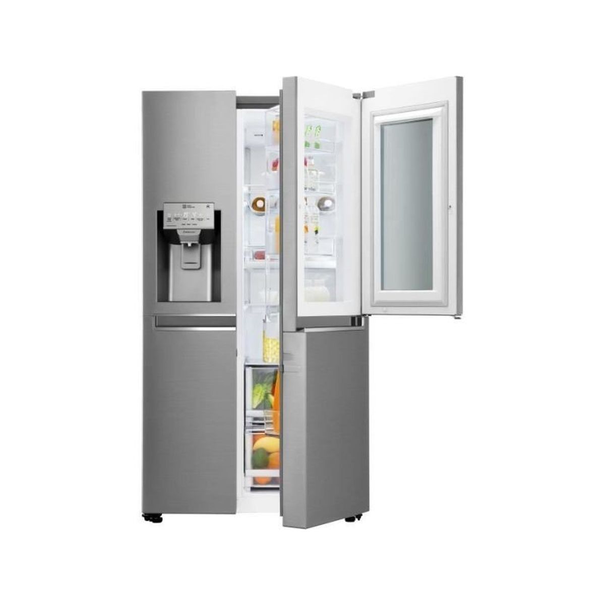 Voir la diapositive 4 : LG Réfrigérateur américain GSI960PZAZ, 625 l, Froid ventilé No frost