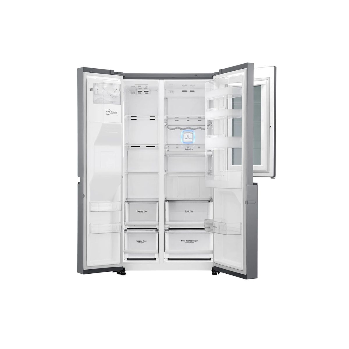 LG Réfrigérateur américain GSI960PZAZ, 625 l, Froid ventilé No frost