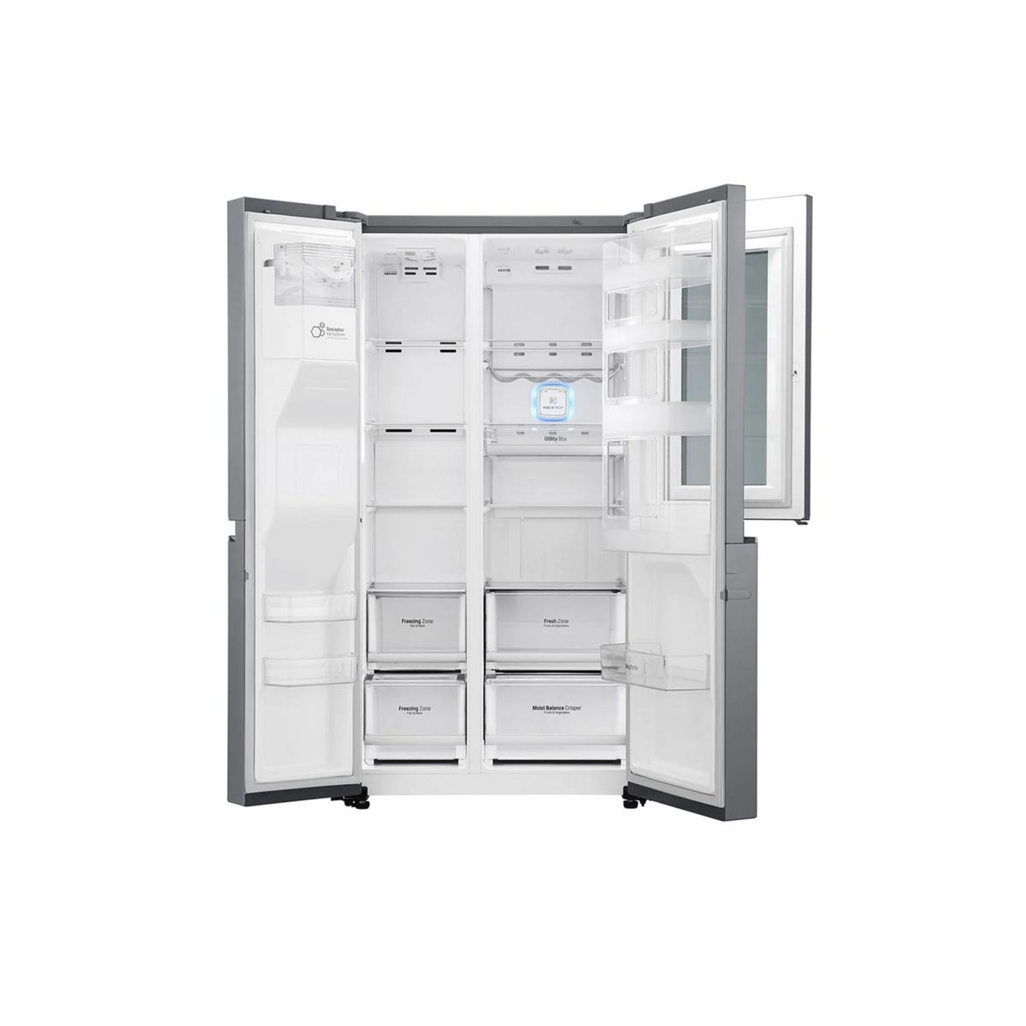 Voir la diapositive 6 : LG Réfrigérateur américain GSI960PZAZ, 625 l, Froid ventilé No frost