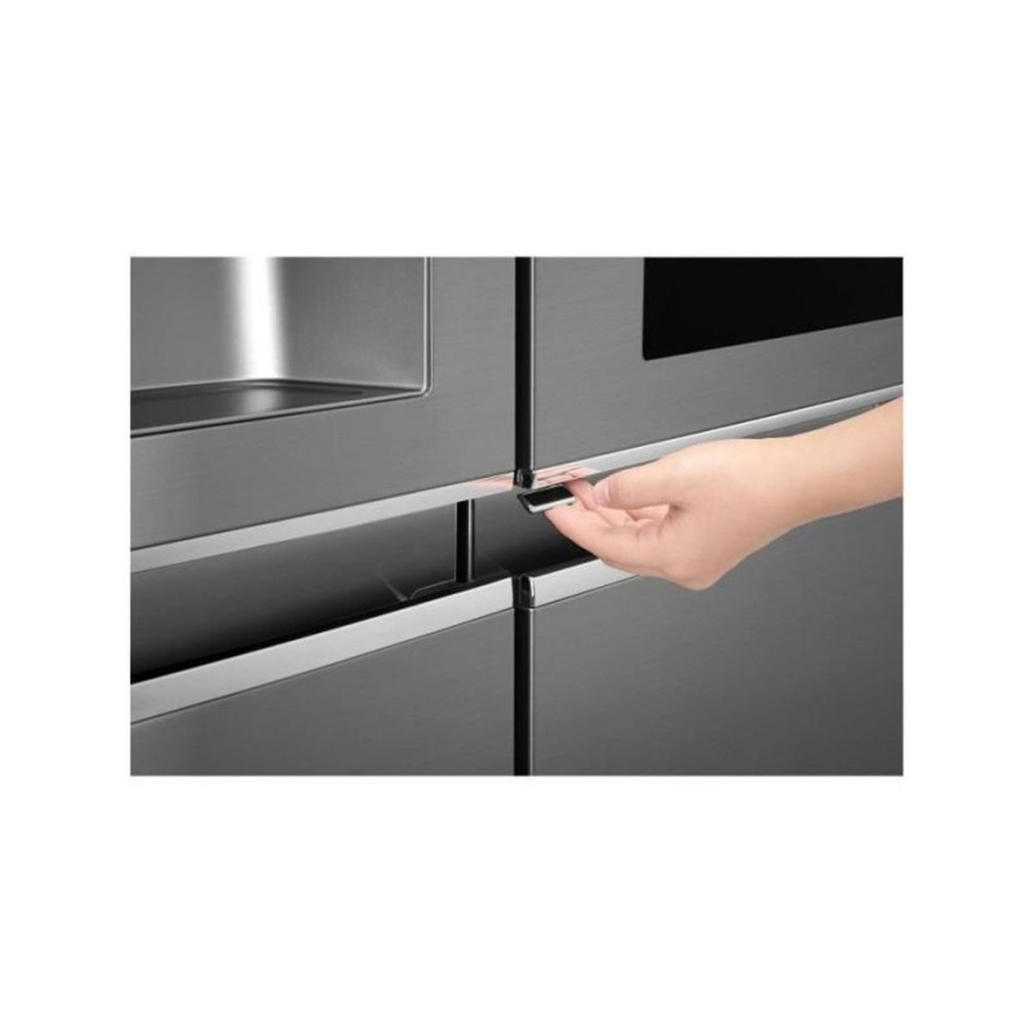 Voir la diapositive 7 : LG Réfrigérateur américain GSI960PZAZ, 625 l, Froid ventilé No frost