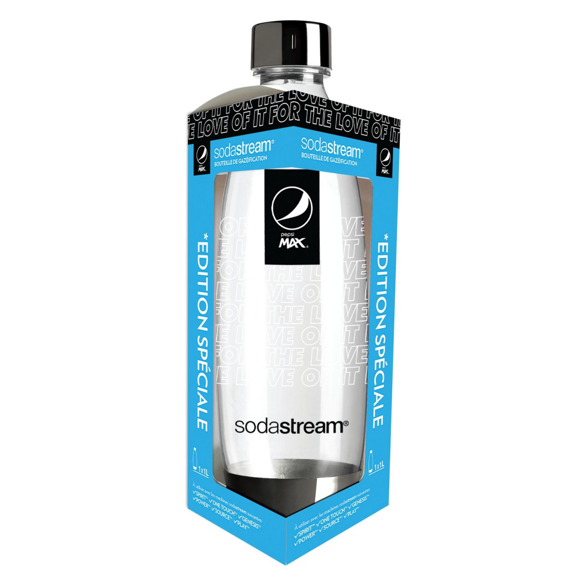 Voir la diapositive 2 : SODASTREAM Bouteille de gazification Pepsi 3000841