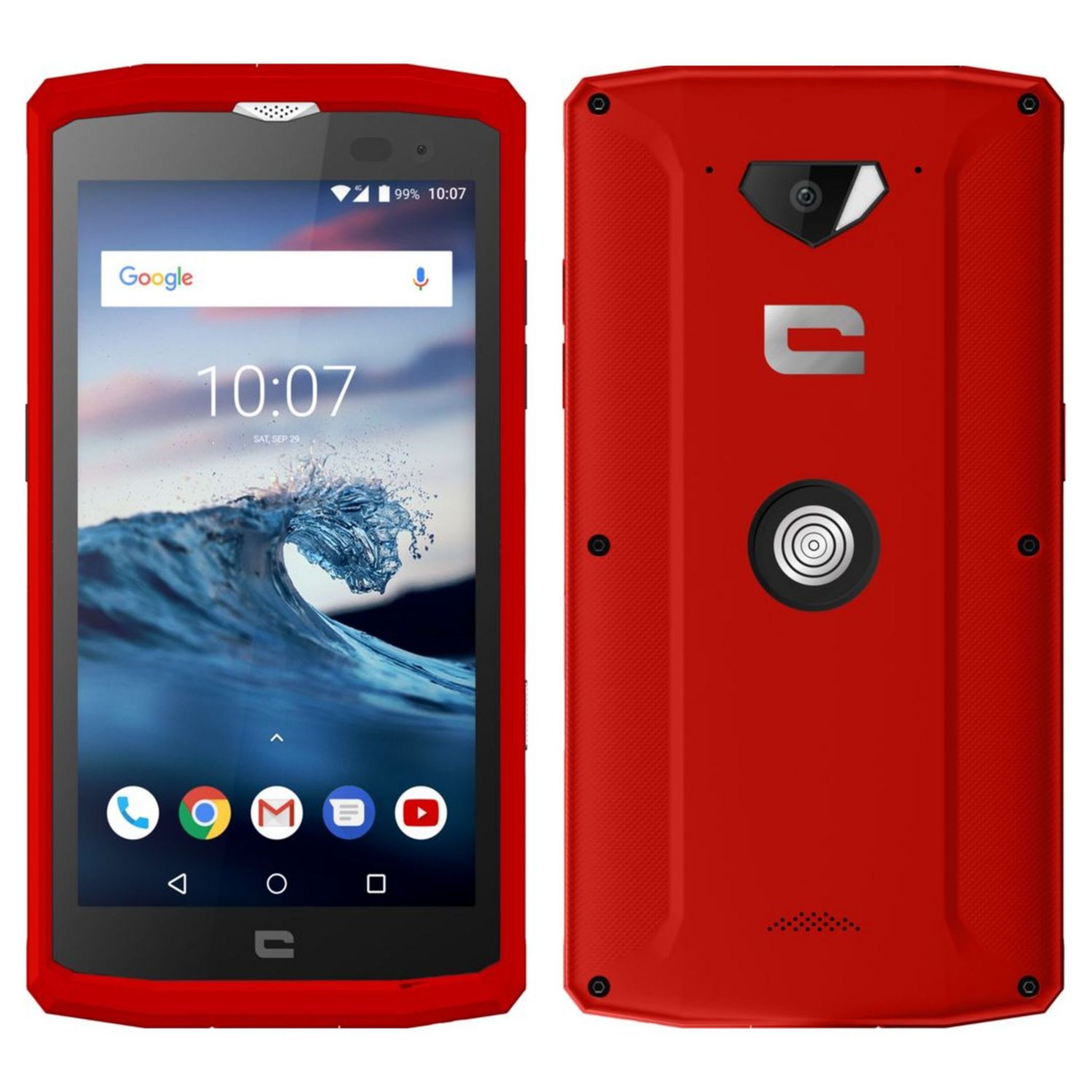 Voir la diapositive 1 : CROSSCALL Smartphone CORE-X3 - IP68 - Rouge 16 Go 5 pouces 4G - Double NanoSim