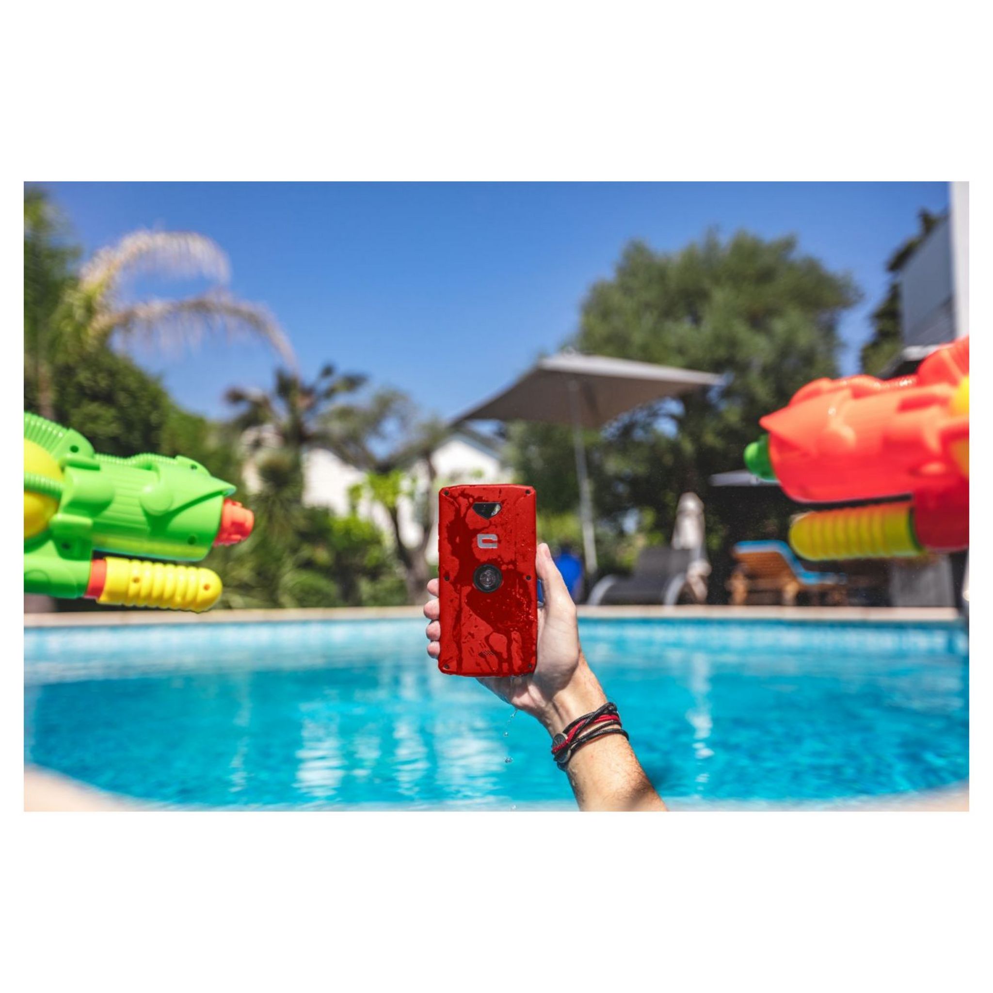 Voir la diapositive 7 : CROSSCALL Smartphone CORE-X3 - IP68 - Rouge 16 Go 5 pouces 4G - Double NanoSim