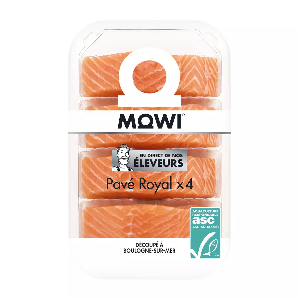 Pure Pavé royal de saumon 4 portions 460g