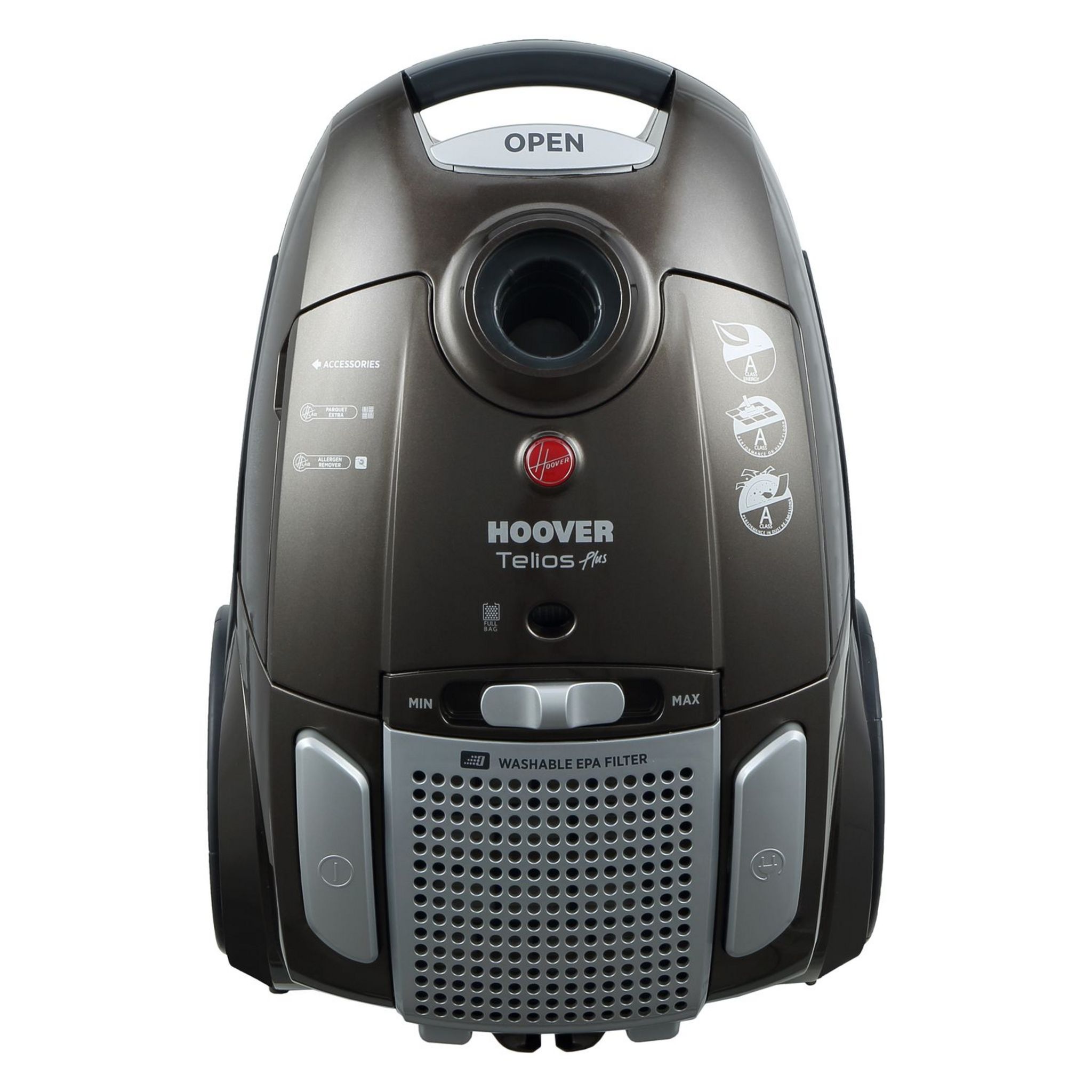 Voir la diapositive 2 : HOOVER Aspirateur traîneau avec sac TE70_TE69 - Brun