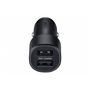Voir la diapositive 3 : SAMSUNG Base de chargeur allume-cigare avec 2 ports USB et câble 