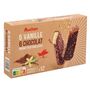 Voir la diapositive 3 : AUCHAN Bâtonnets assortiment vanille et chocolat x12 450g