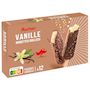 Voir la diapositive 4 : AUCHAN Bâtonnets glacés à la vanille 12 pièces 450g