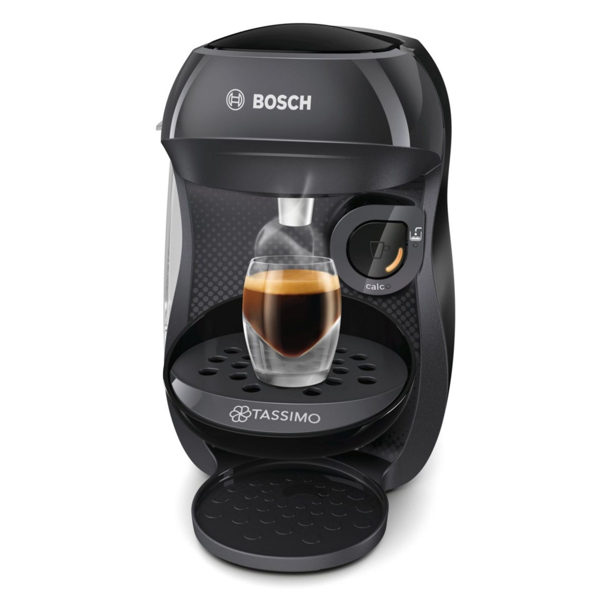 Voir la diapositive 2 : BOSCH Cafetière à dosette Tassimo TAS1002 - Noir