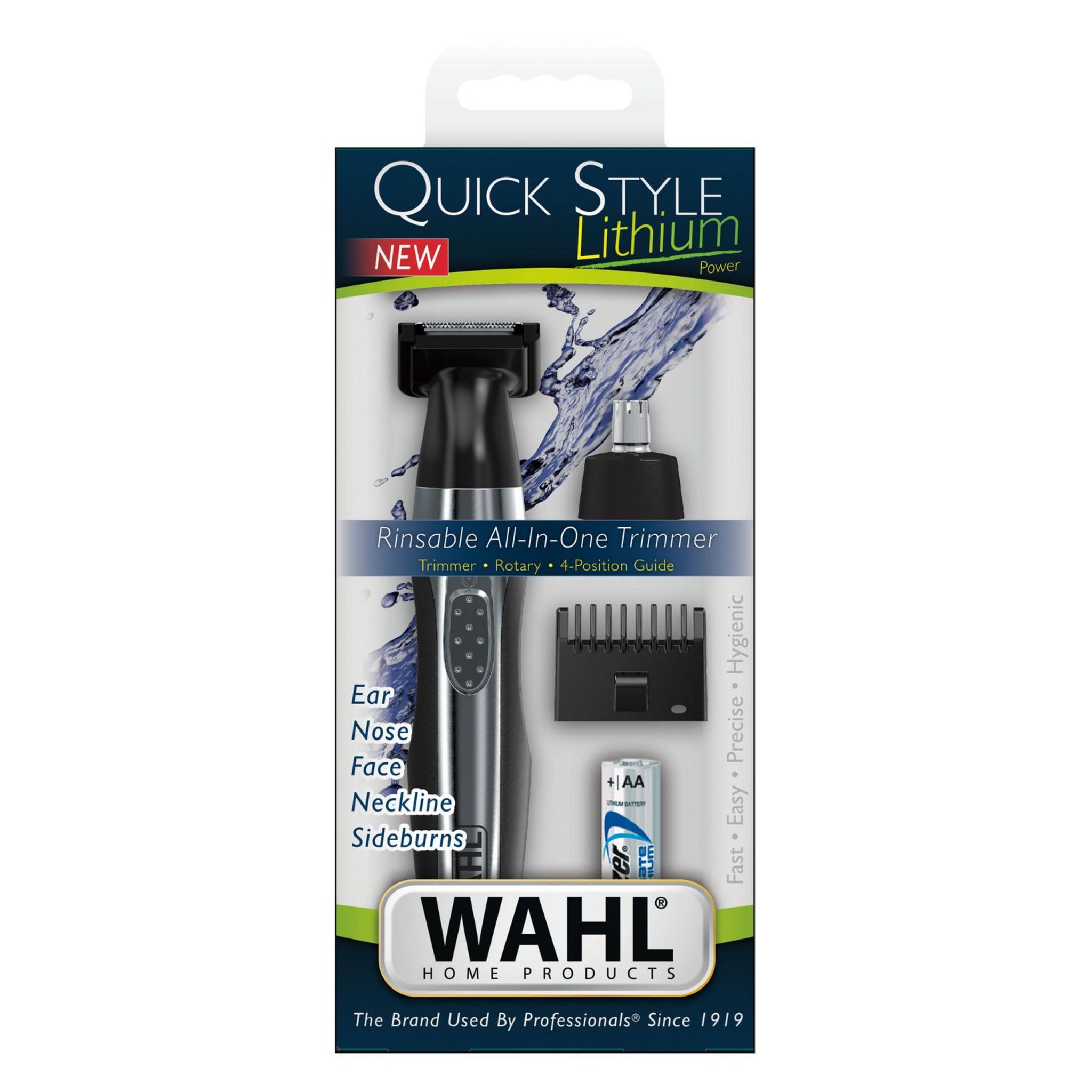 Voir la diapositive 2 : WAHL Tondeuse Quick Style 05604-035 - Gris