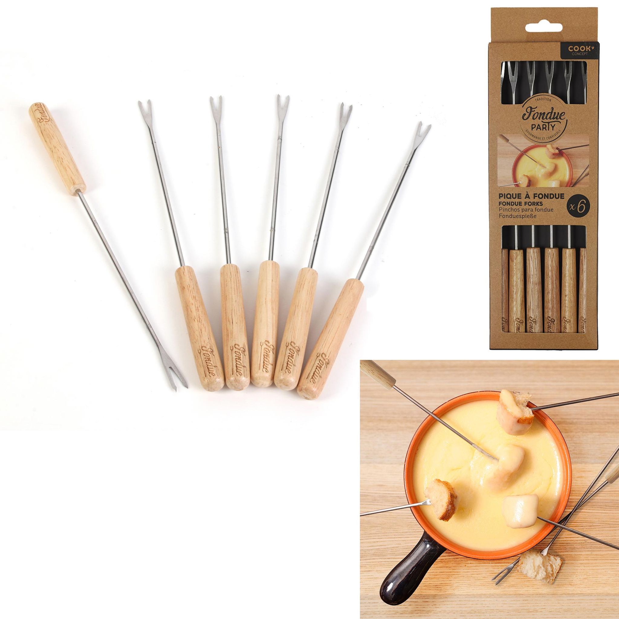 Pique à fondue par 6