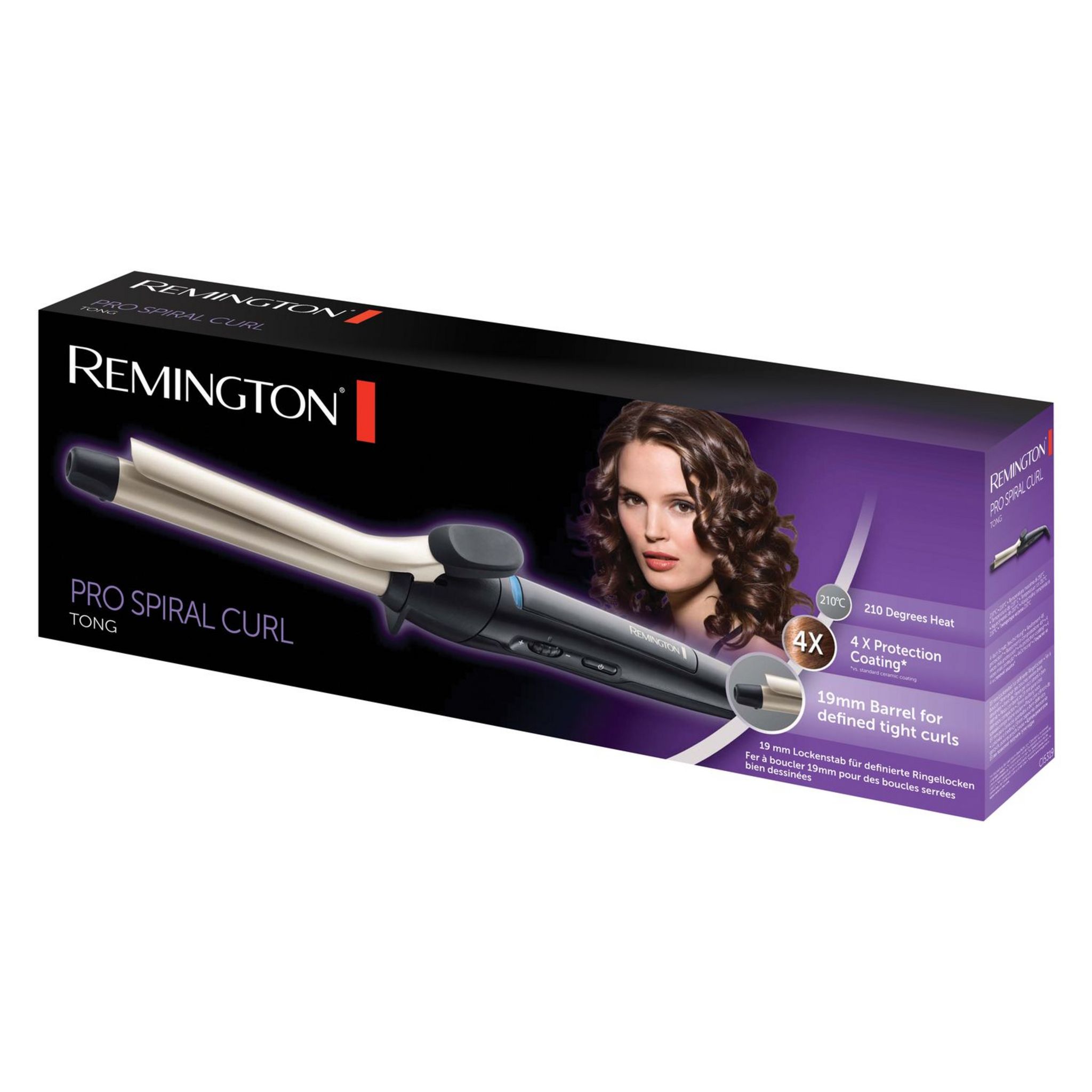 Voir la diapositive 2 : REMINGTON Boucleur CI5319 - Noir