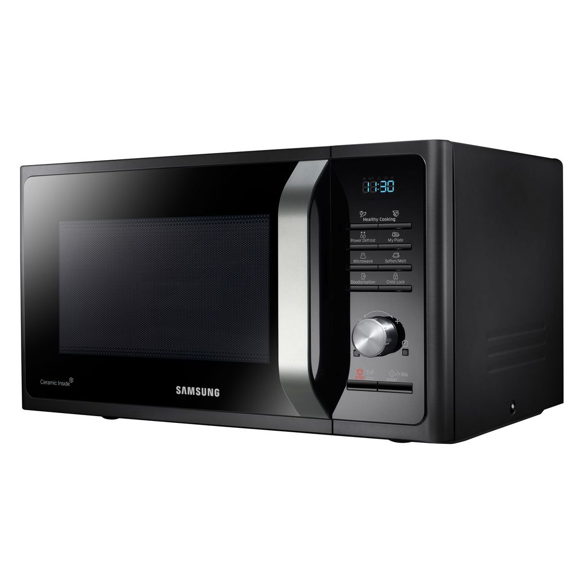 SAMSUNG Micro-ondes monofonction MS28F303TFK - 1000 W - Capacité 28 L - Noir