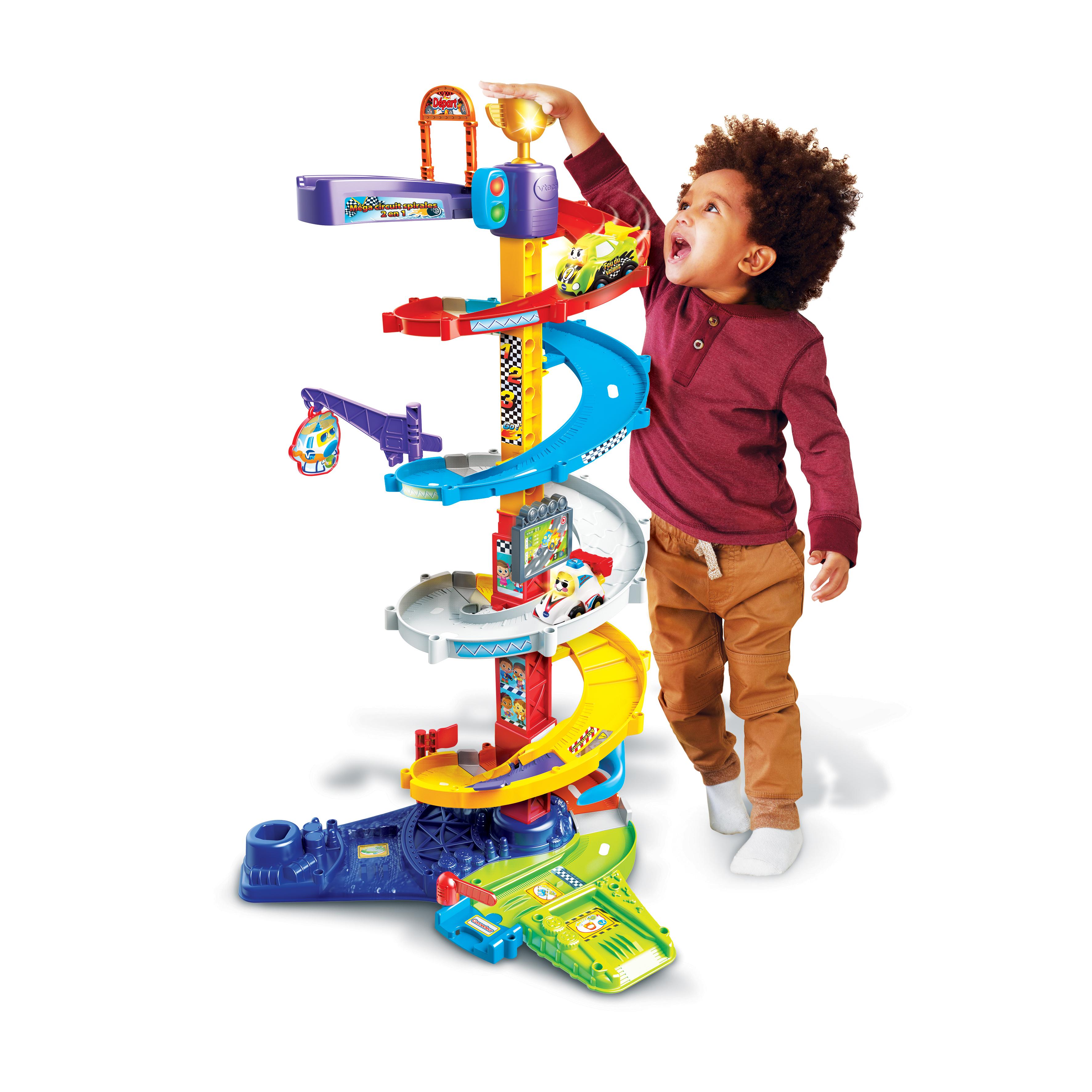 Voir la diapositive 5 : VTECH Méga Circuit Spirales 2 en 1 Tut Tut Bolide