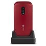 Voir la diapositive 1 : DORO Téléphone portable Doro 6040 - Rouge/blanc