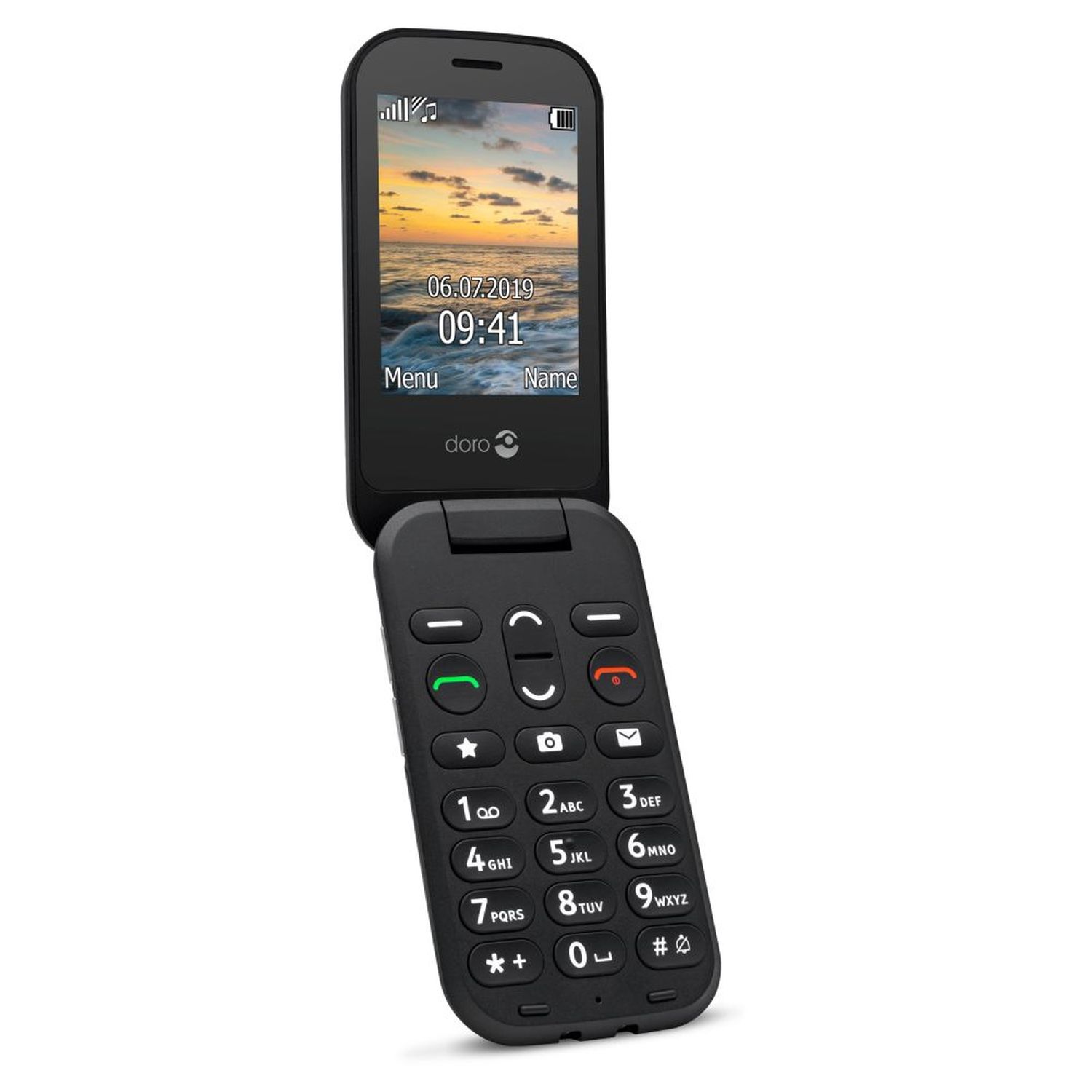 Voir la diapositive 4 : DORO Téléphone portable Doro 6040 - Noir