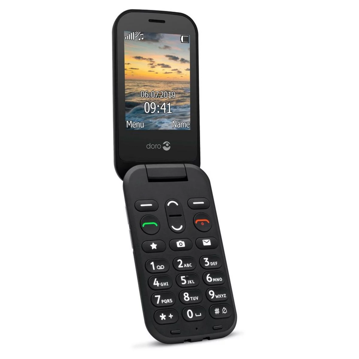 DORO Téléphone portable Doro 6040 - Noir pas cher - Auchan.fr