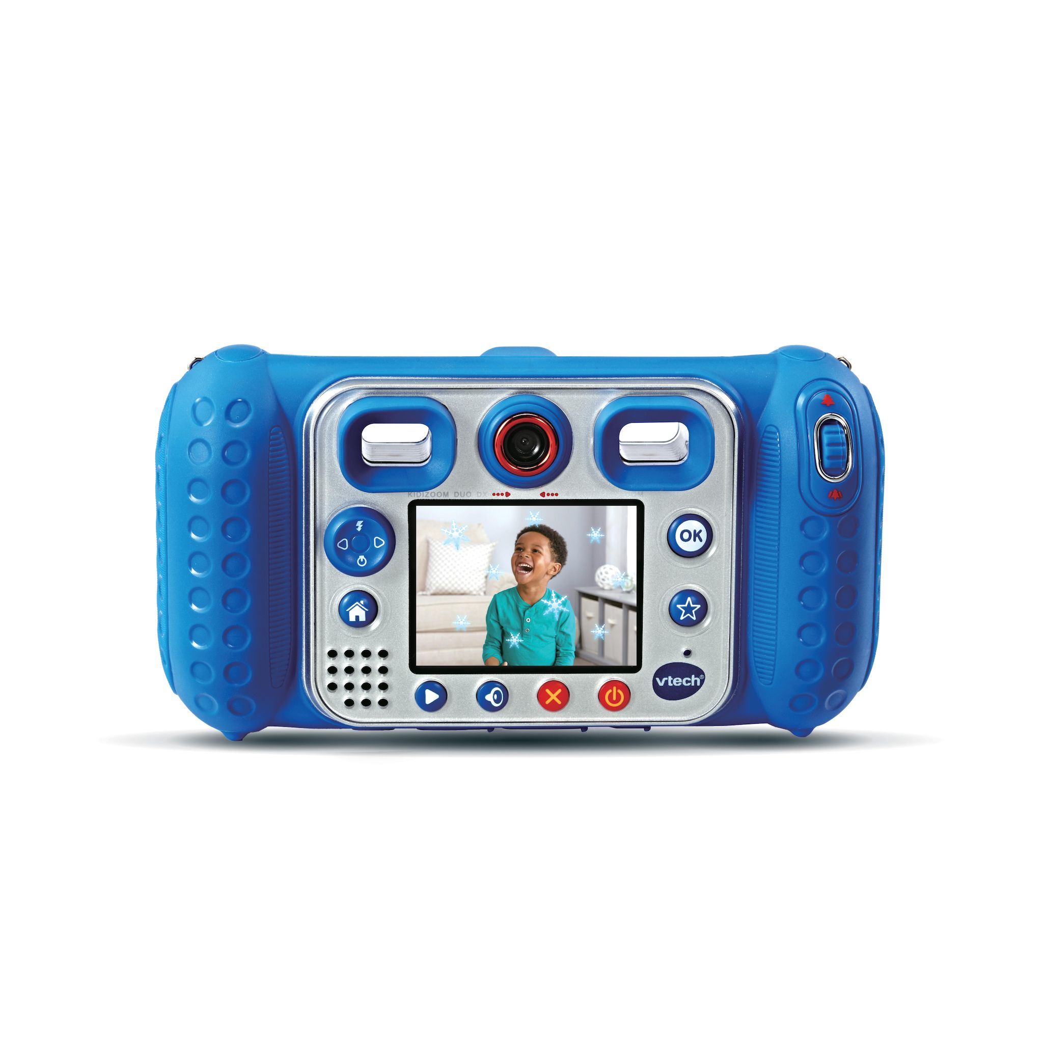Voir la diapositive 3 : VTECH Appareil photo Kidizoom Duo DX - Bleu