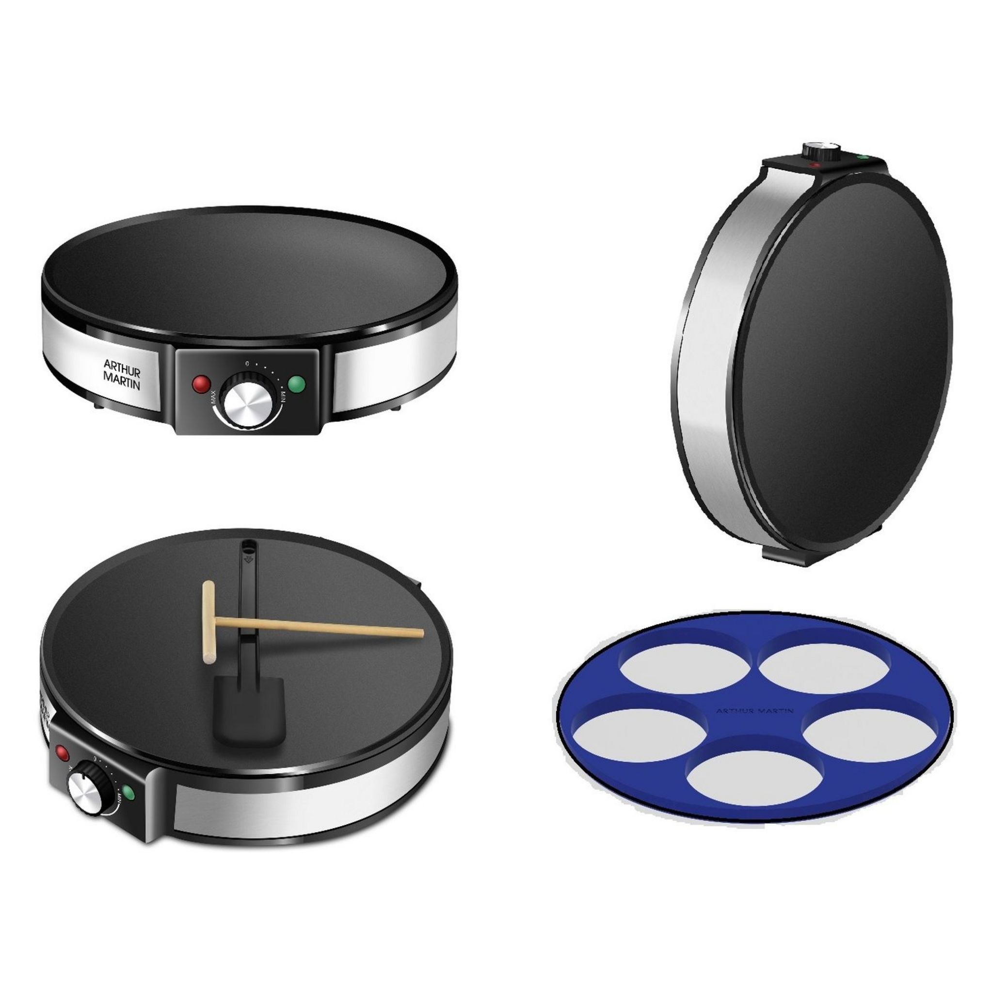 Voir la diapositive 2 : A.MARTIN Crêpière AMP214