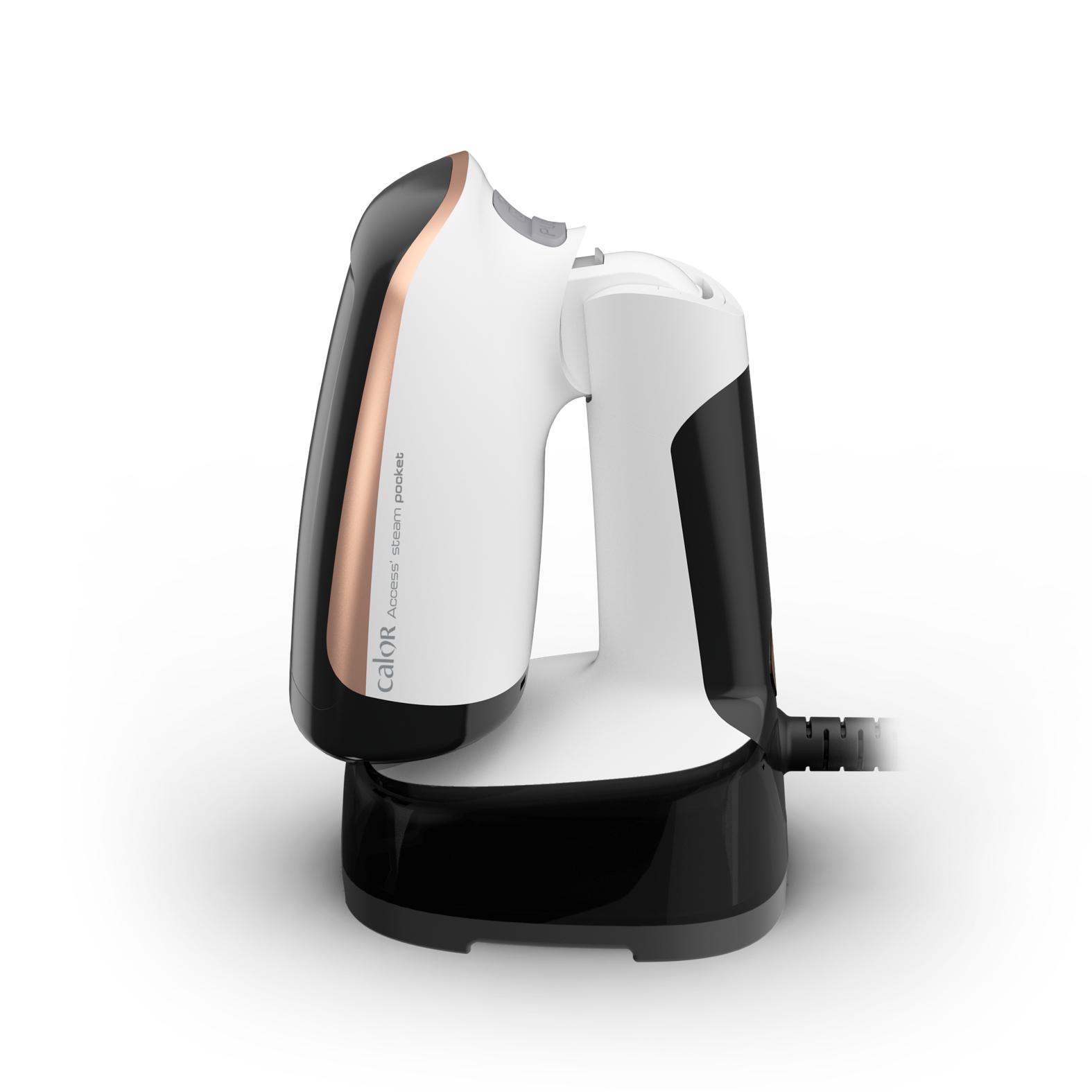 Voir la diapositive 4 : CALOR Défroisseur à main  DT3030C0 - Blanc