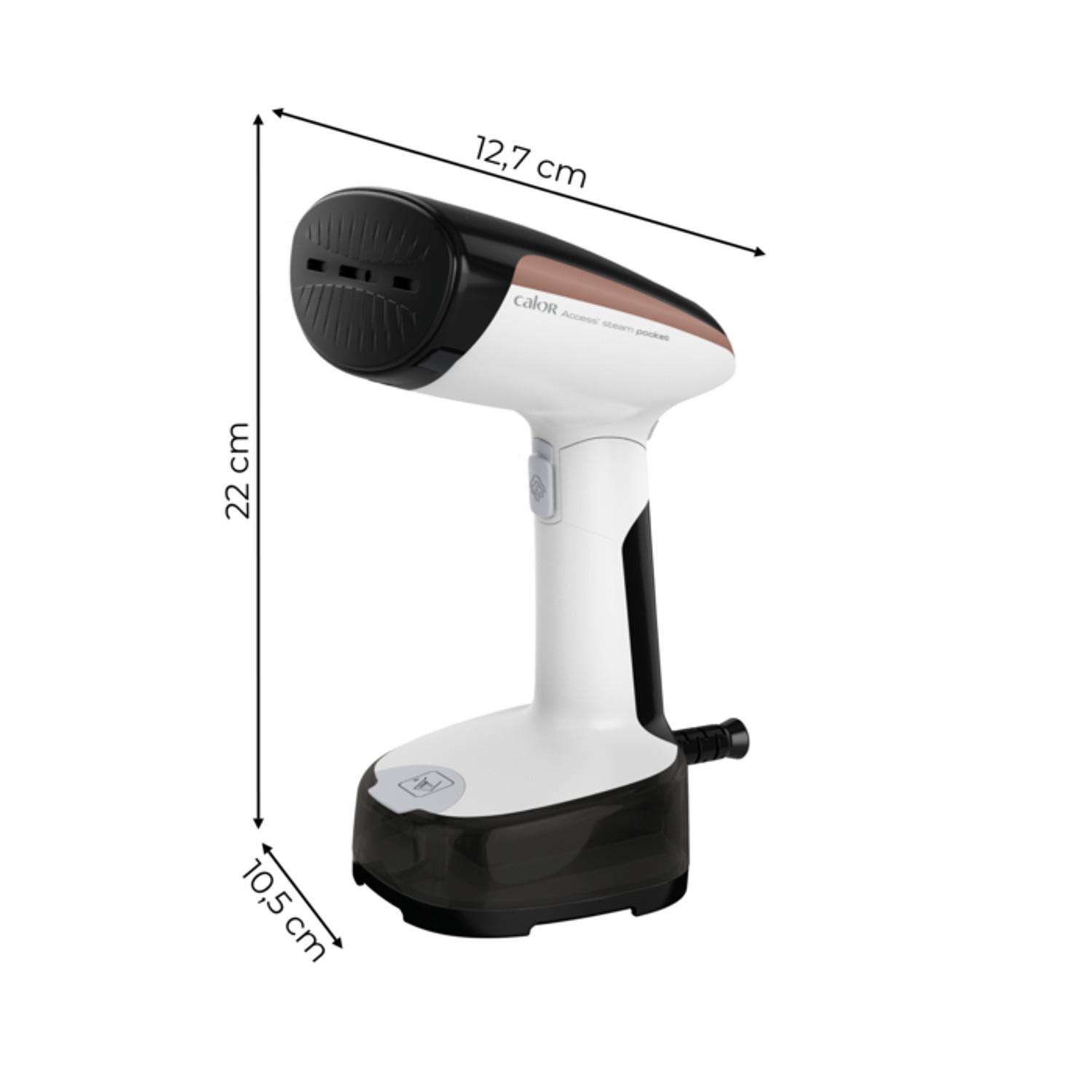 Voir la diapositive 5 : CALOR Défroisseur à main  DT3030C0 - Blanc
