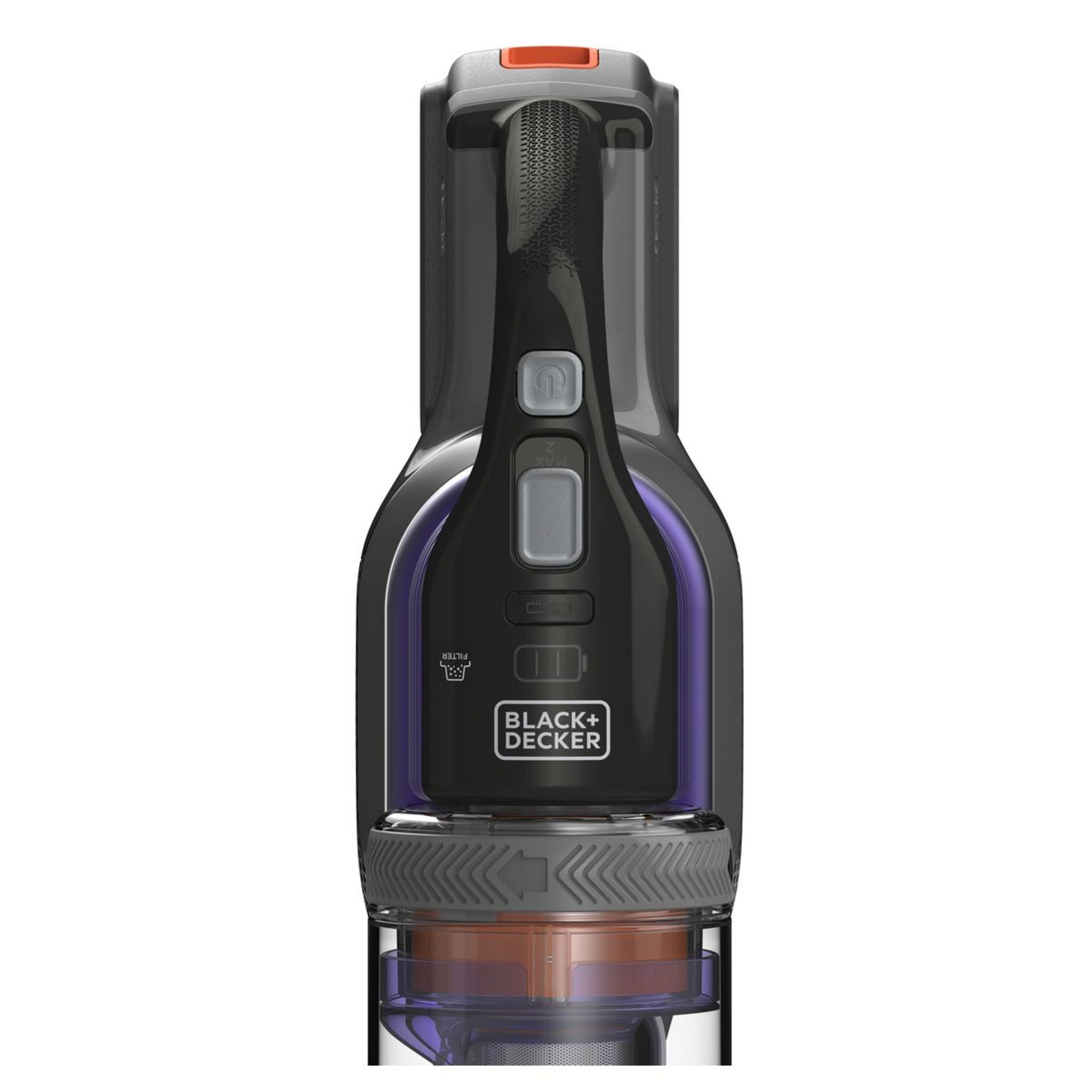 Voir la diapositive 3 : BLACK ET DECKER Aspirateur balai BHFEV182CP-QW - Violet