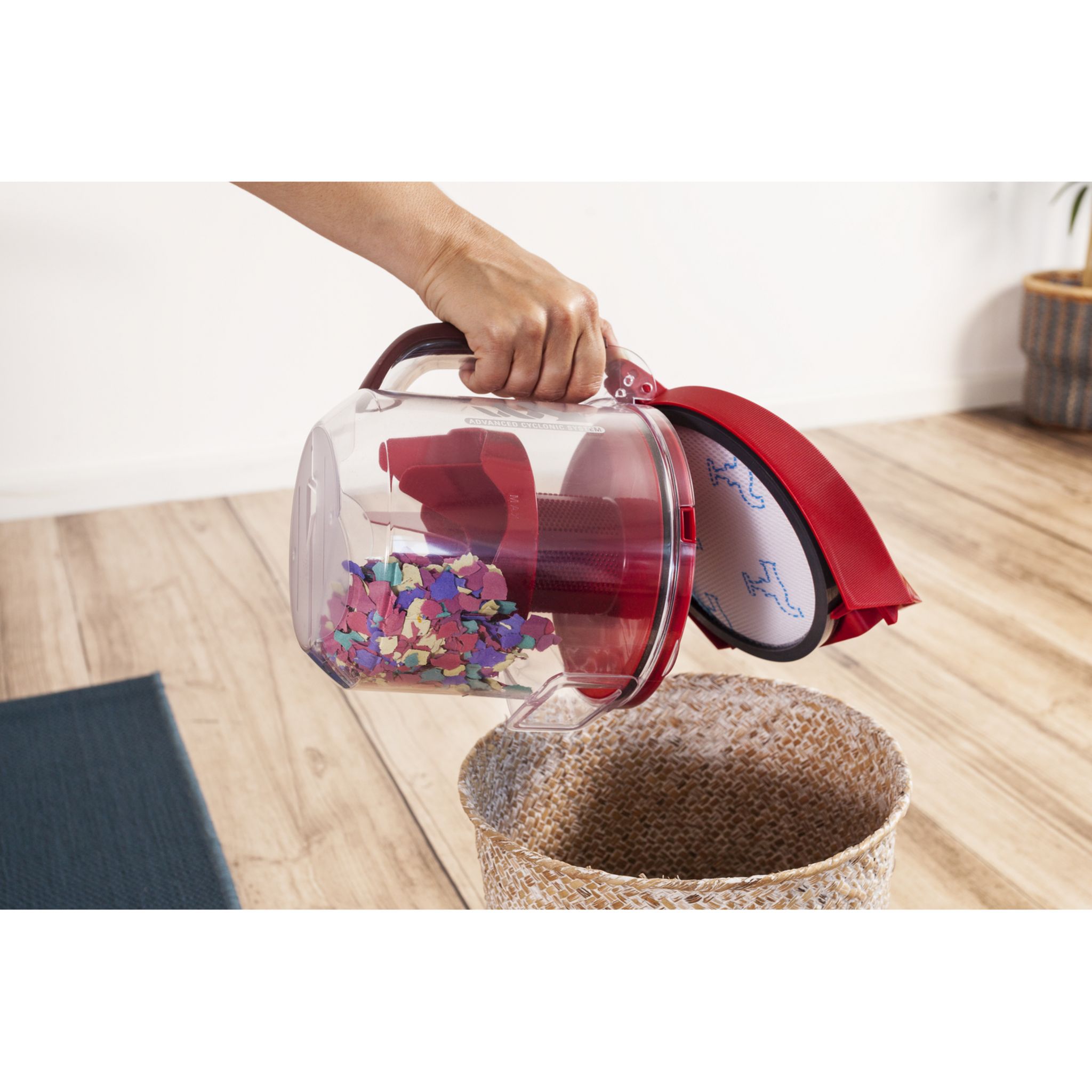 Voir la diapositive 4 : ROWENTA Aspirateur traîneau sans sac&nbsp;Compact Power XXL&nbsp;RO4853 - Rouge