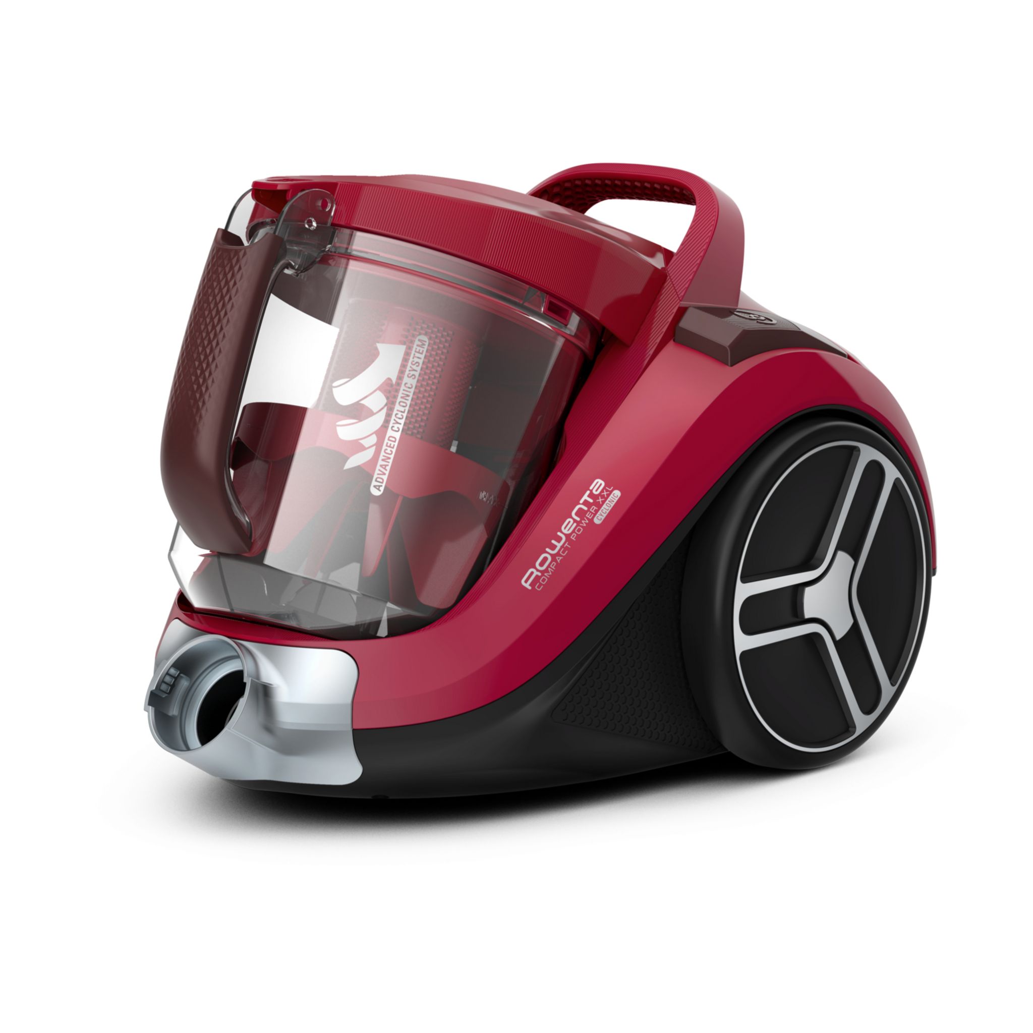 Voir la diapositive 8 : ROWENTA Aspirateur traîneau sans sac&nbsp;Compact Power XXL&nbsp;RO4853 - Rouge