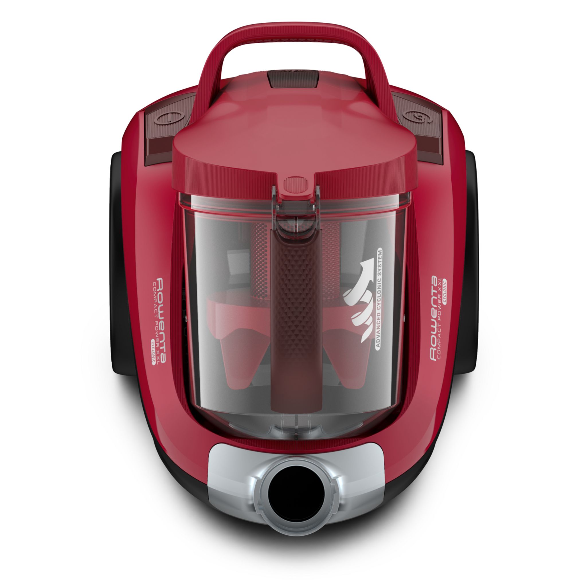 Voir la diapositive 9 : ROWENTA Aspirateur traîneau sans sac&nbsp;Compact Power XXL&nbsp;RO4853 - Rouge