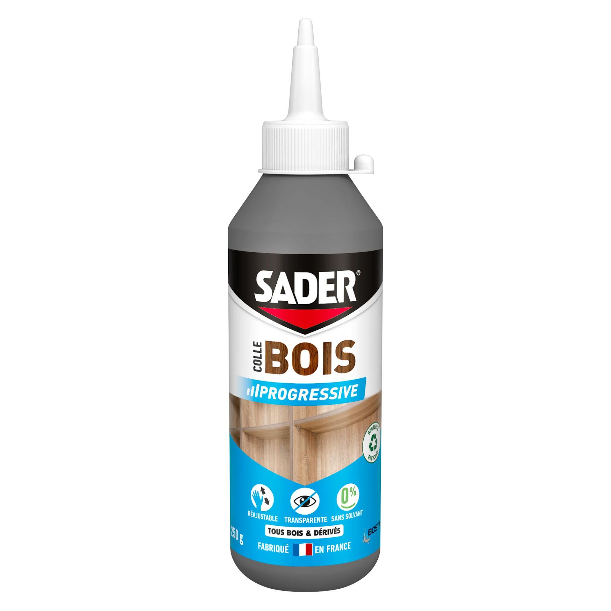 SADER Colle bois prise progressive biberon 100g