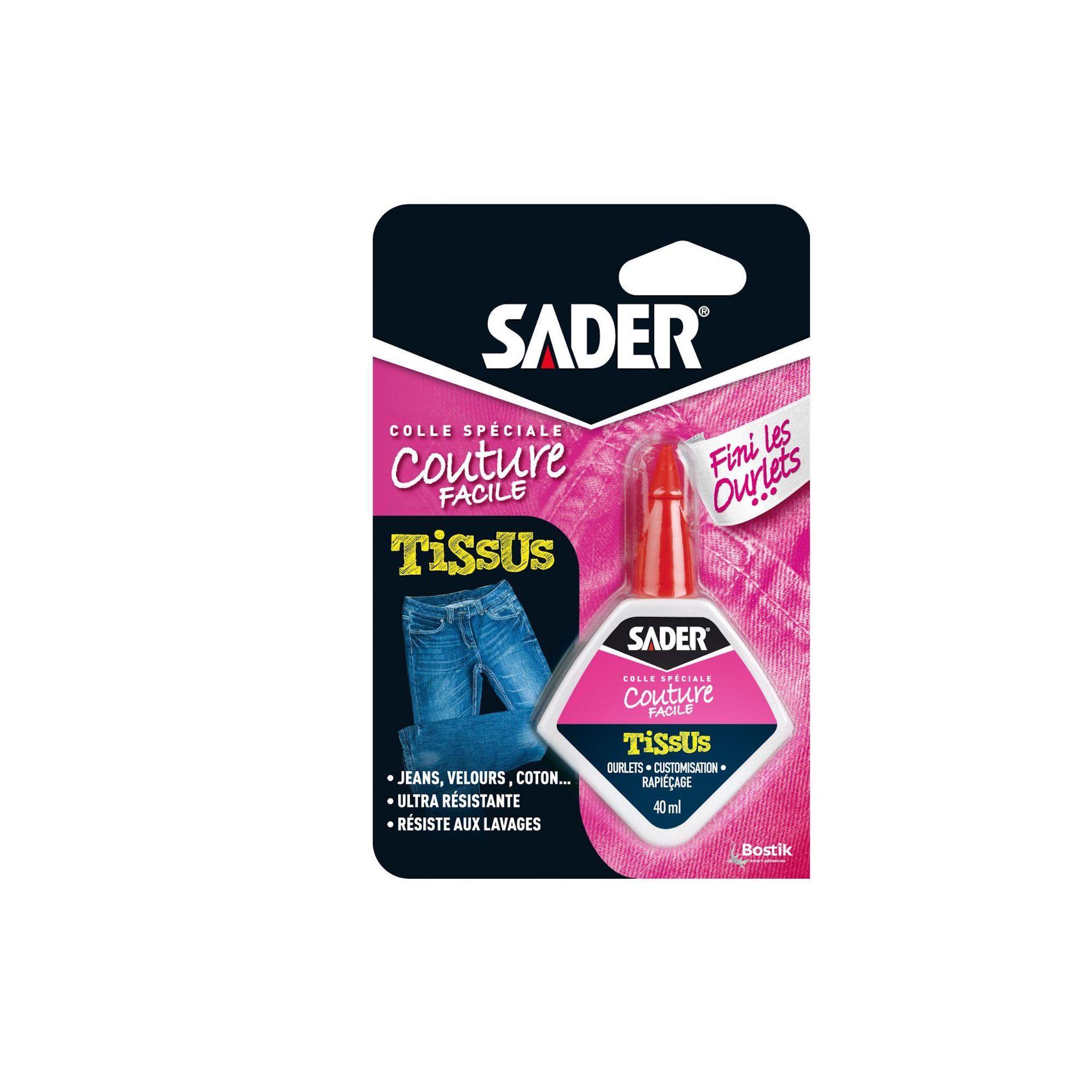 SADER Colle tissu 40ml