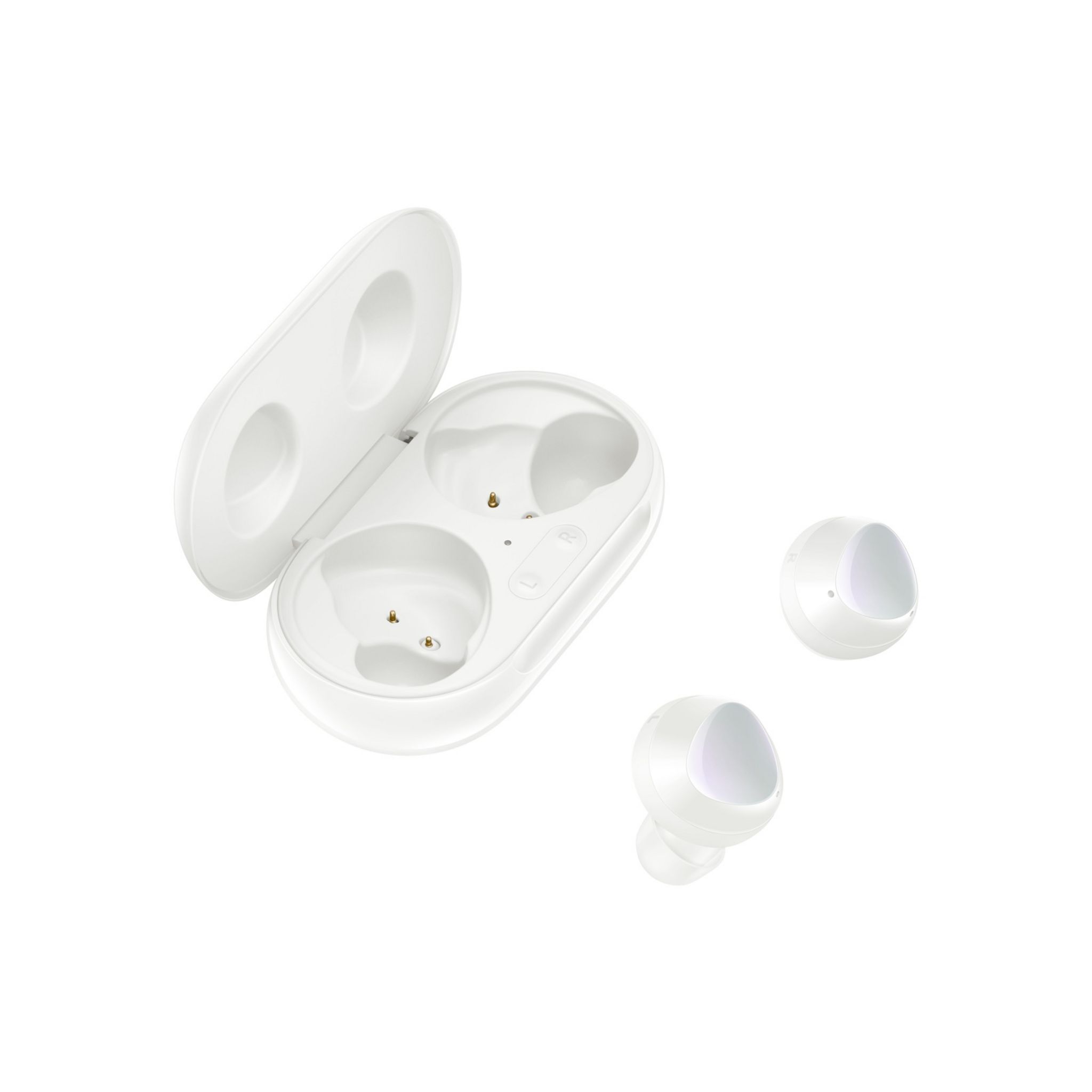 Voir la diapositive 13 : SAMSUNG Écouteurs Bluetooth Galaxy Buds+ avec étui de recharge - Blanc