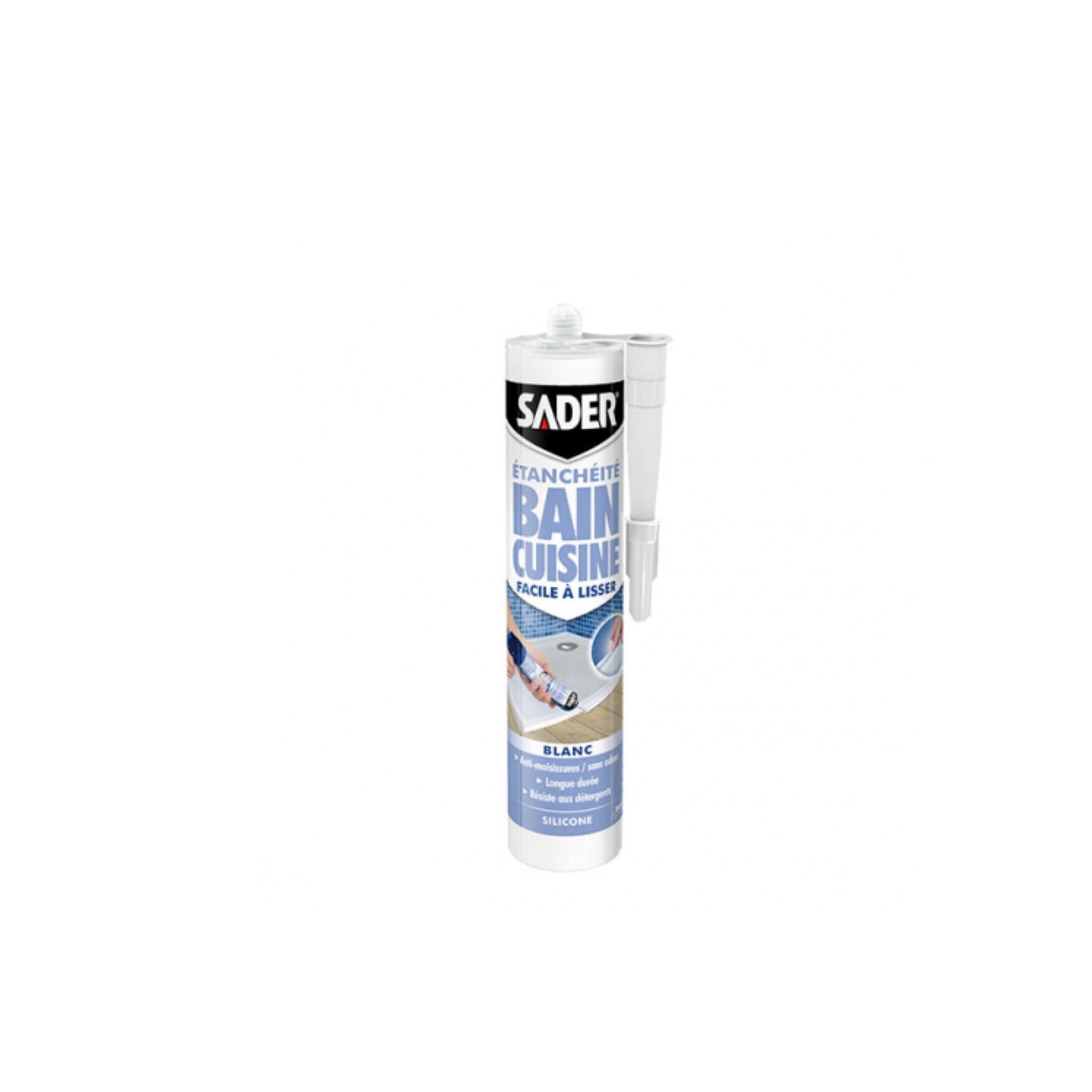 BOSTIK Mastic bain cuisine blanc gachette 200ml