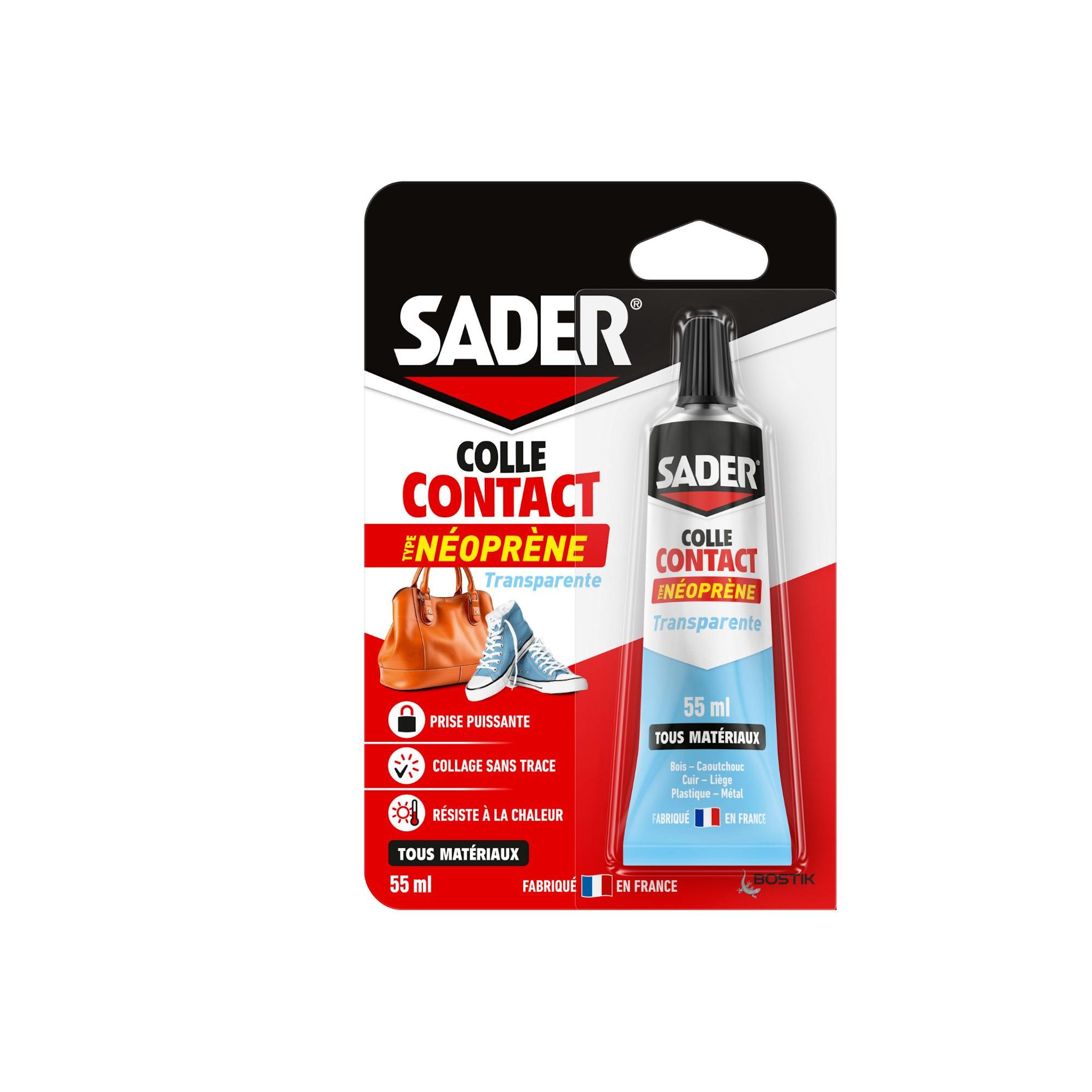 SADER Colle neoprene translucide55ml