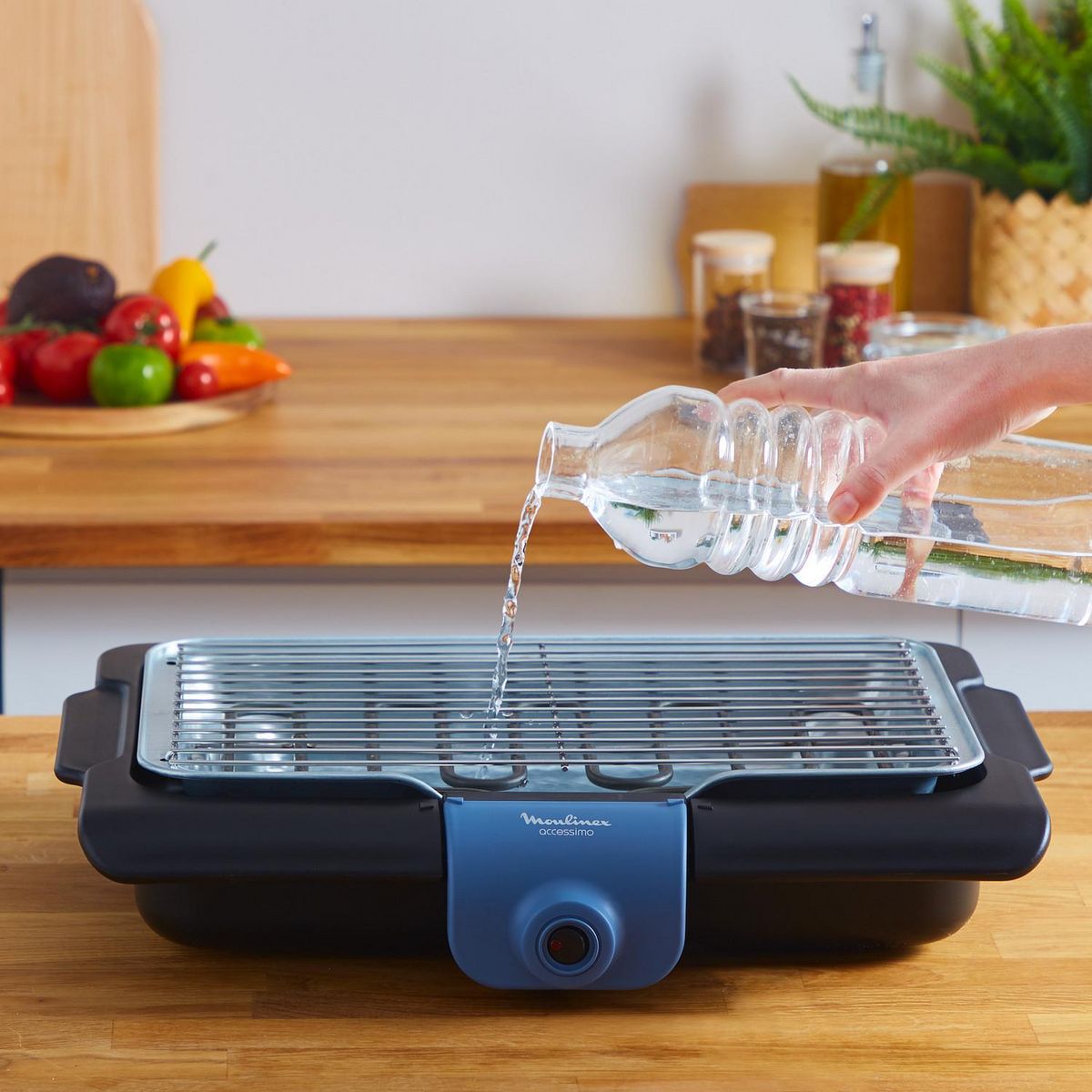 MOULINEX Barbecue sur pieds&nbsp; ACCESSIMO BG135812 - Noir