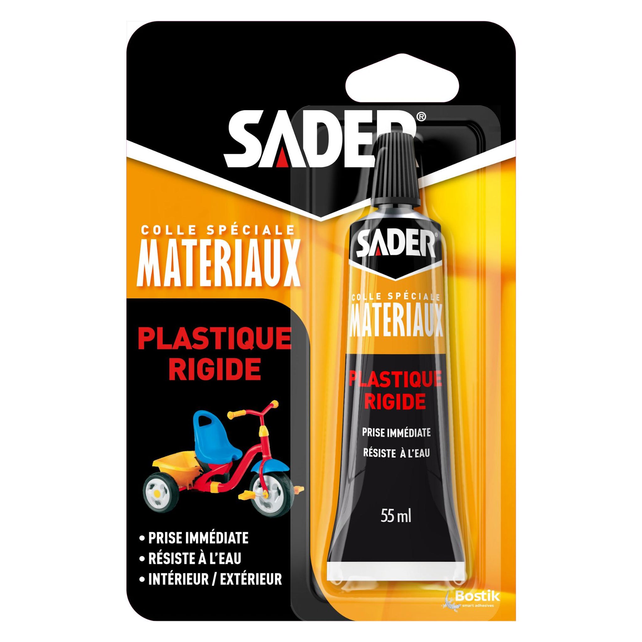 SADER Colle plastique rigide 55ml