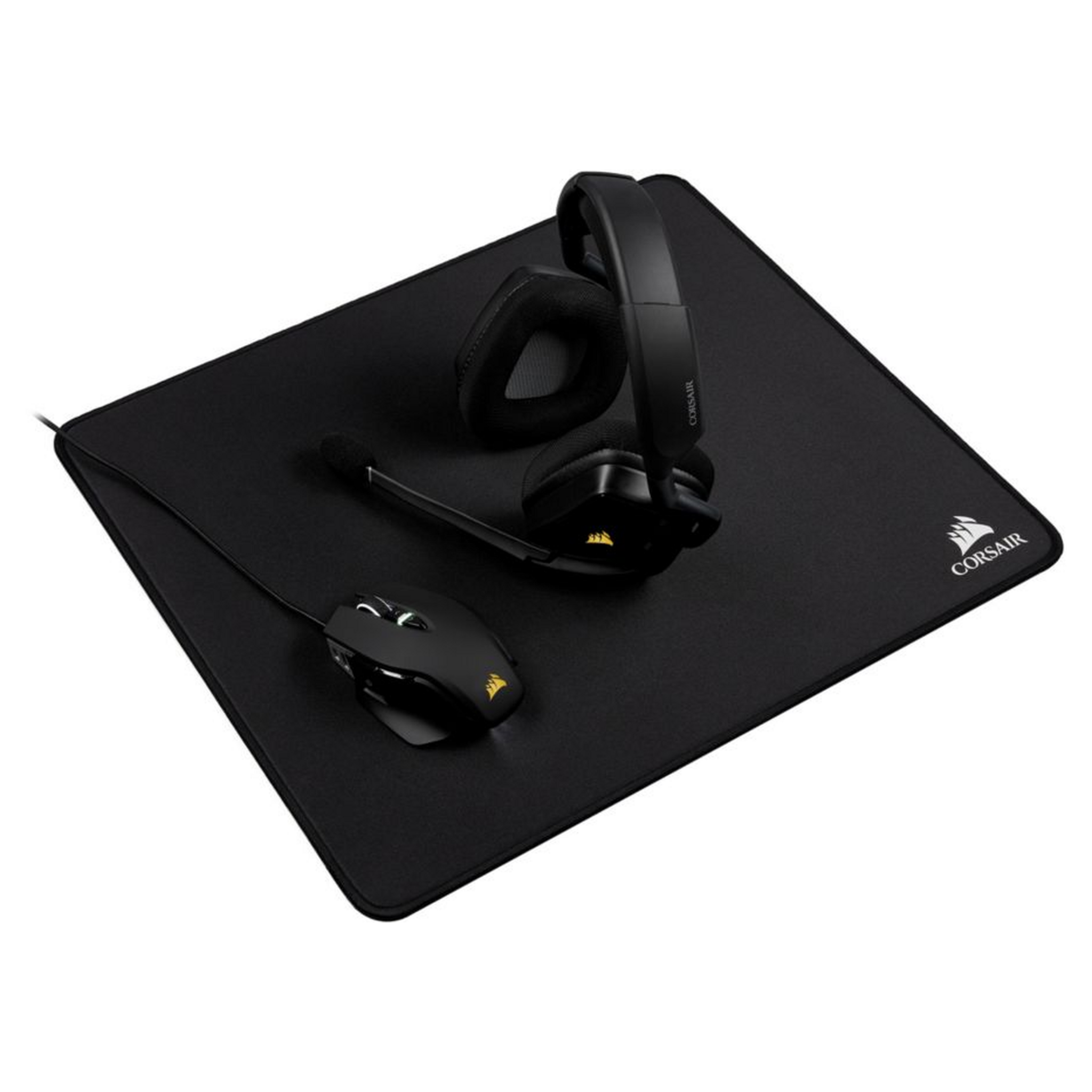 Voir la diapositive 6 : CORSAIR Tapis de souris gaming MM350 XL Noir
