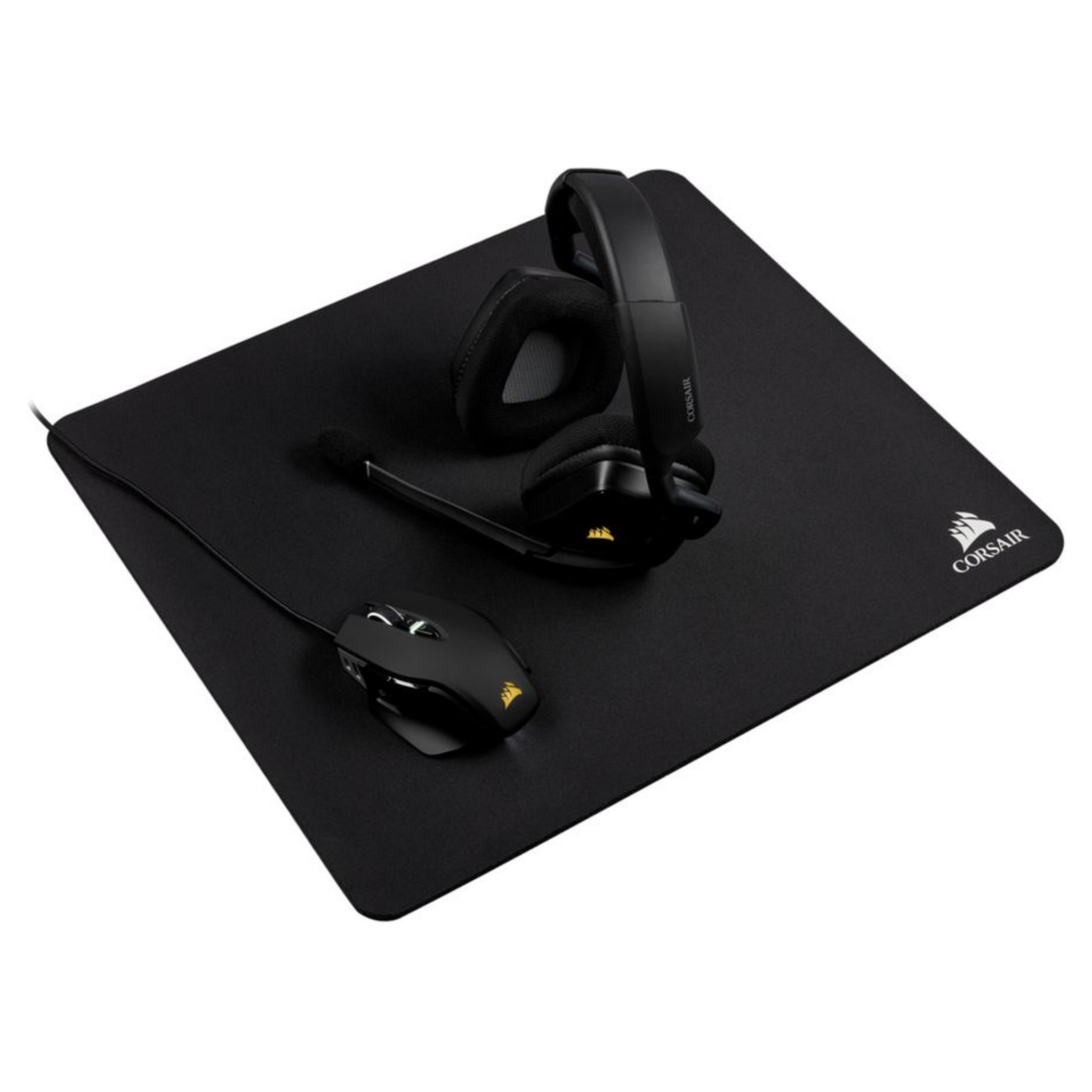 Voir la diapositive 4 : CORSAIR Tapis de souris gaming MM250 XL Noir