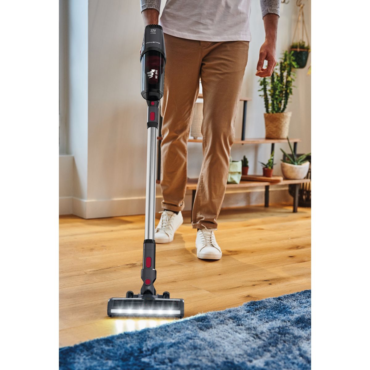 ROWENTA Aspirateur balai RH6933WO - Noir