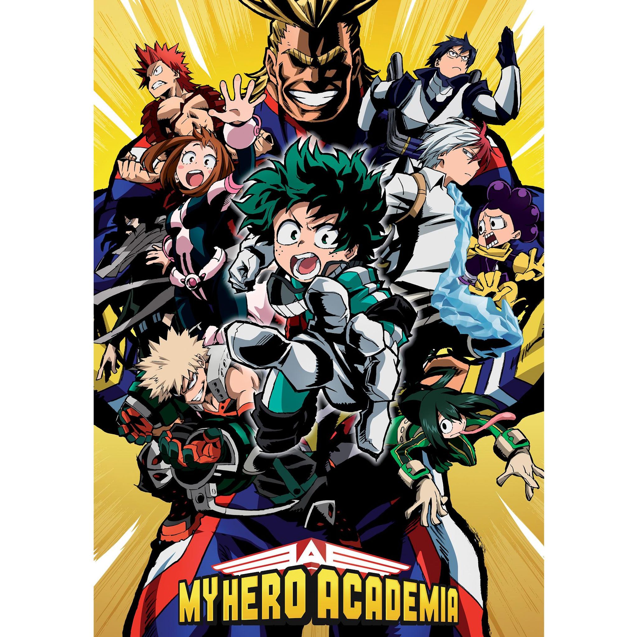 Poster groupe My Hero Academia